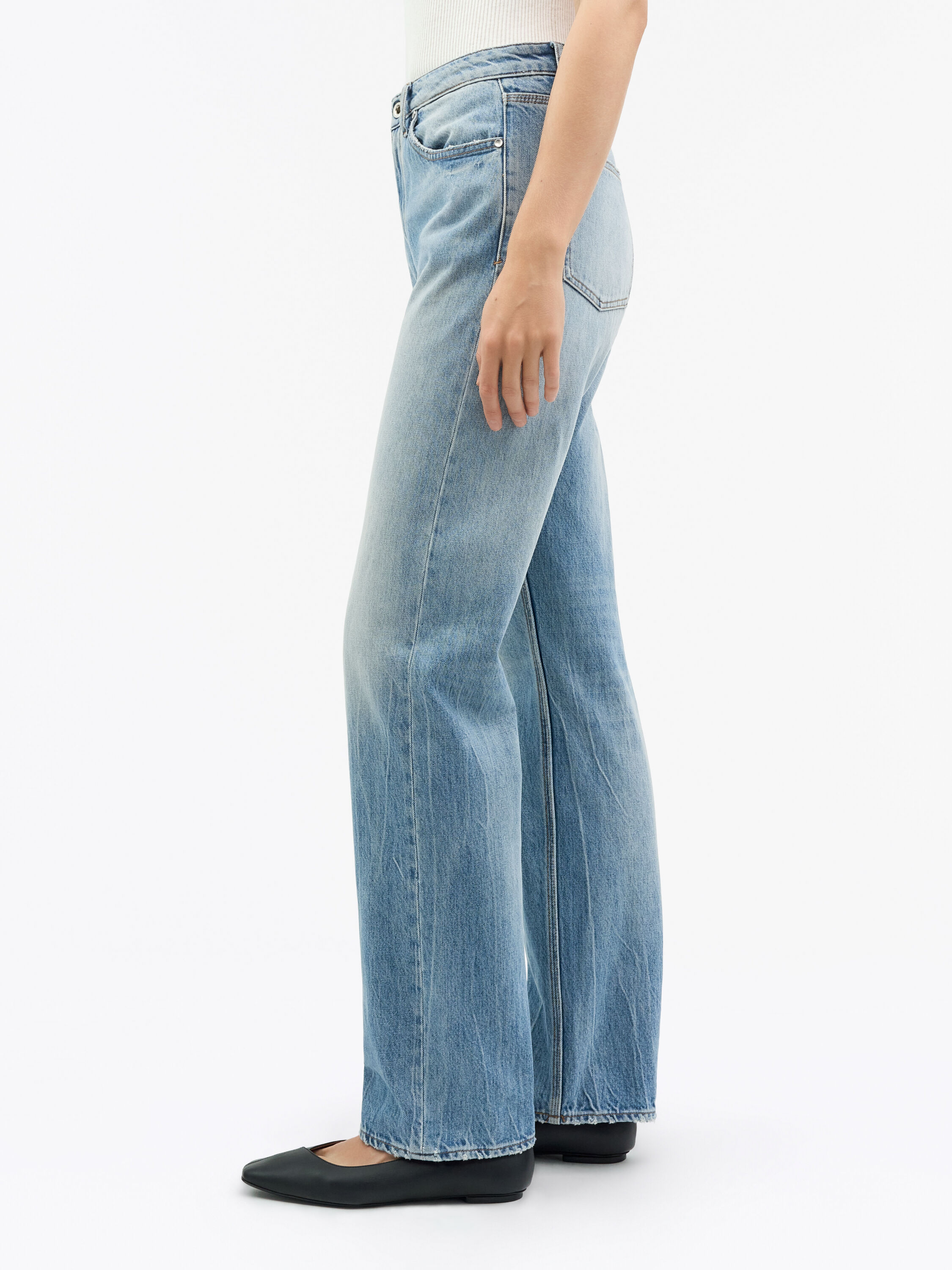 Evee Vision Straight-Leg Jeans