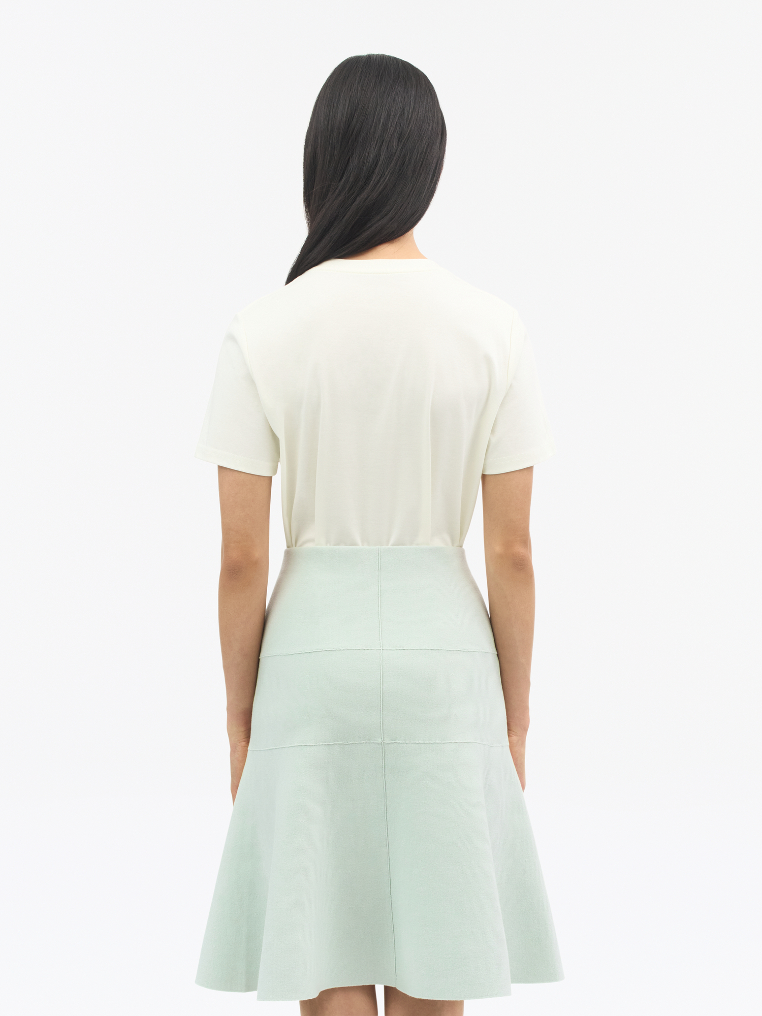 Edwige Slim Knitted Skirt