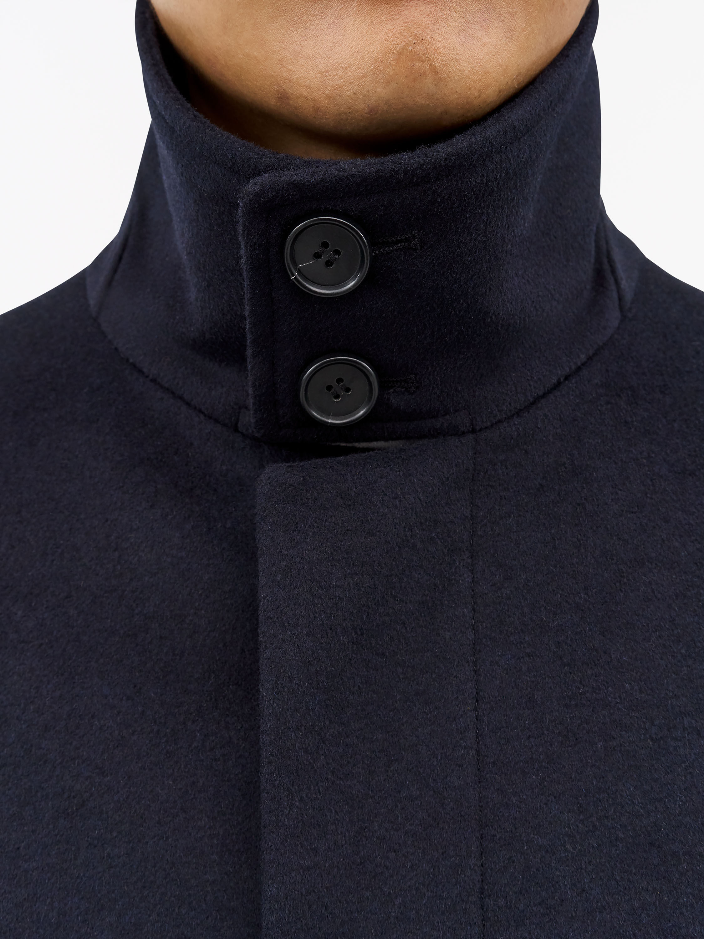 Manteau Aleric Funnel-Neck