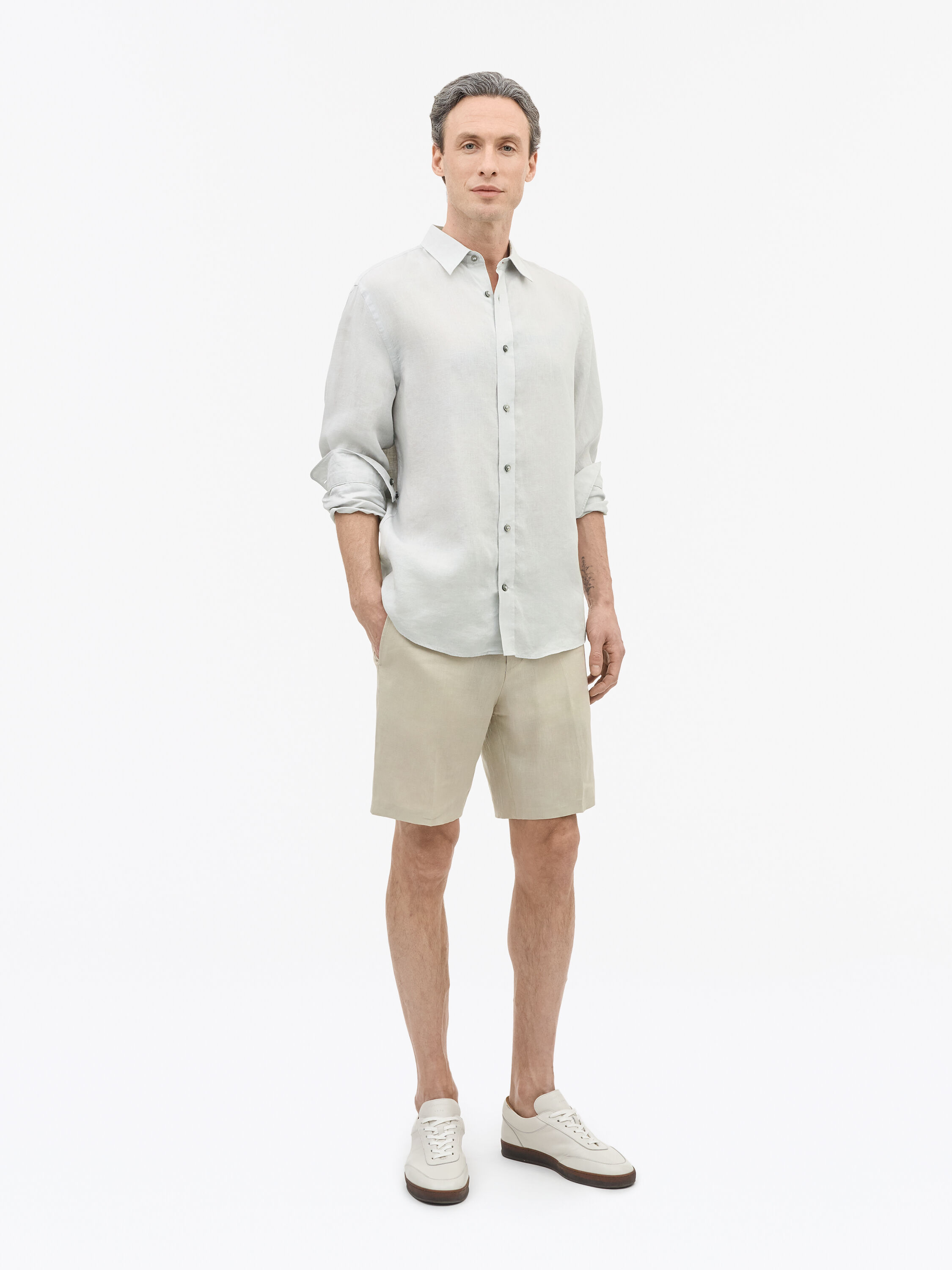 Thiago Short En Lin Taill&eacute;