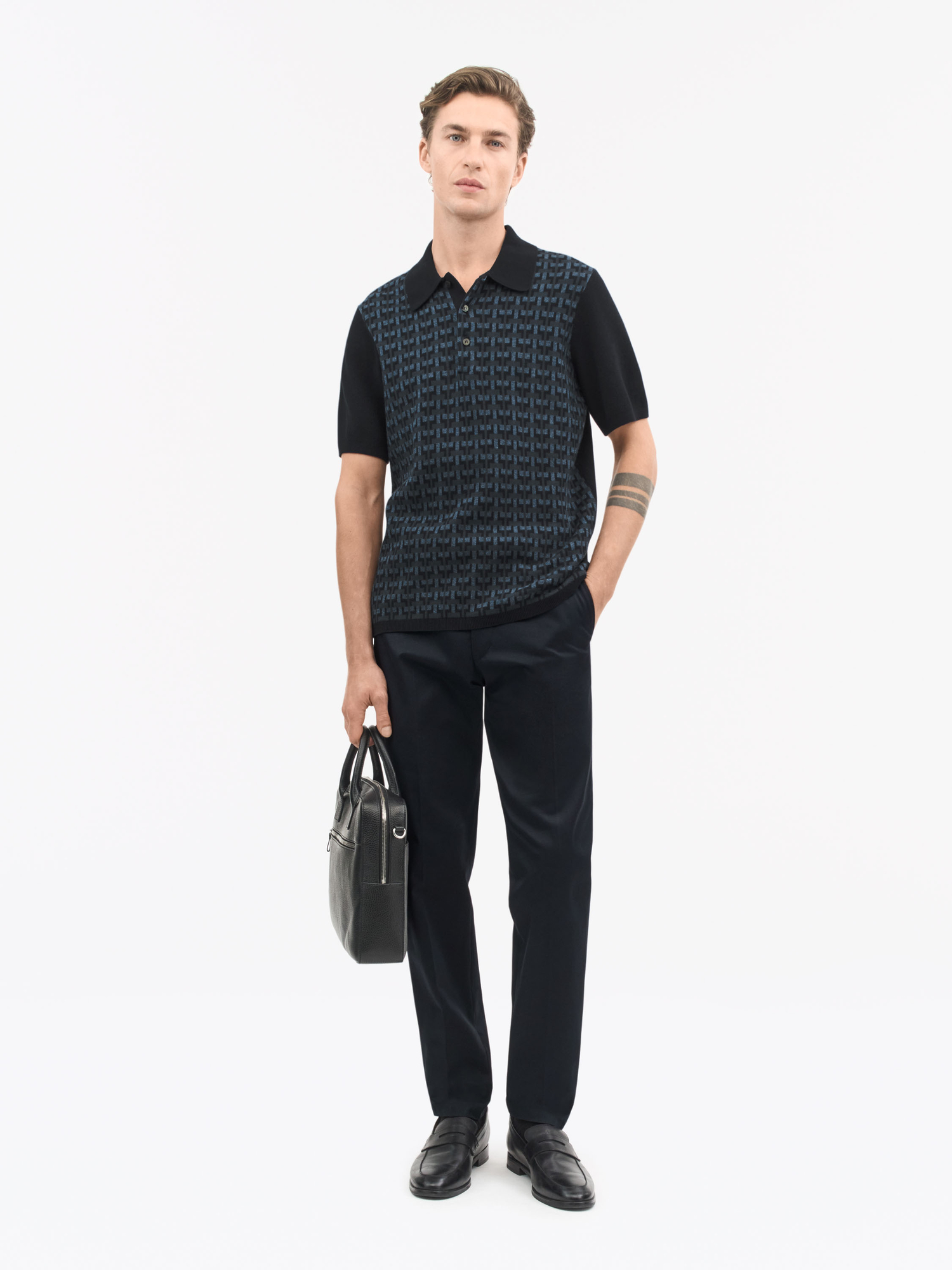Erros J Polo Knit Sweater