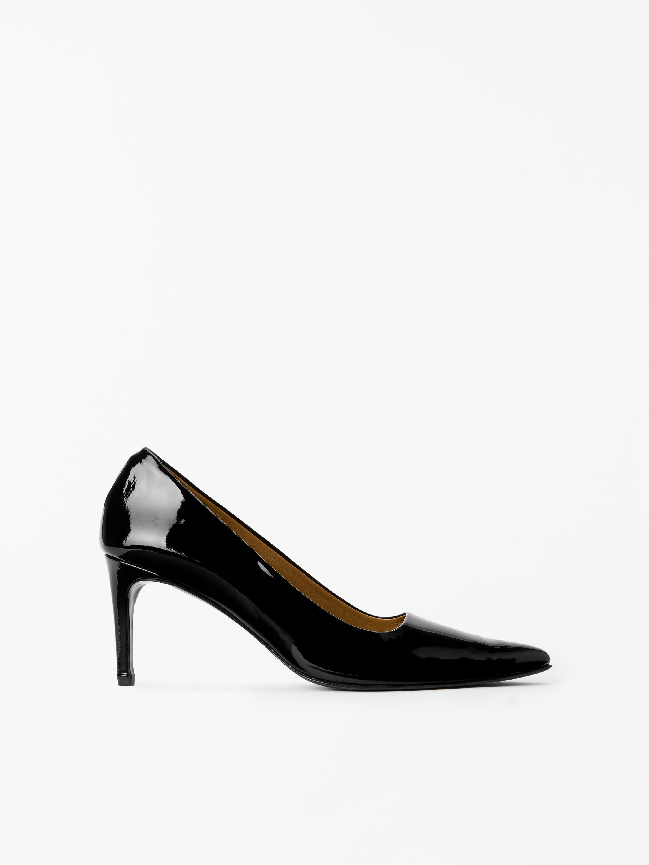 Cliniala Pumps aus Gl&auml;nzendem Leder