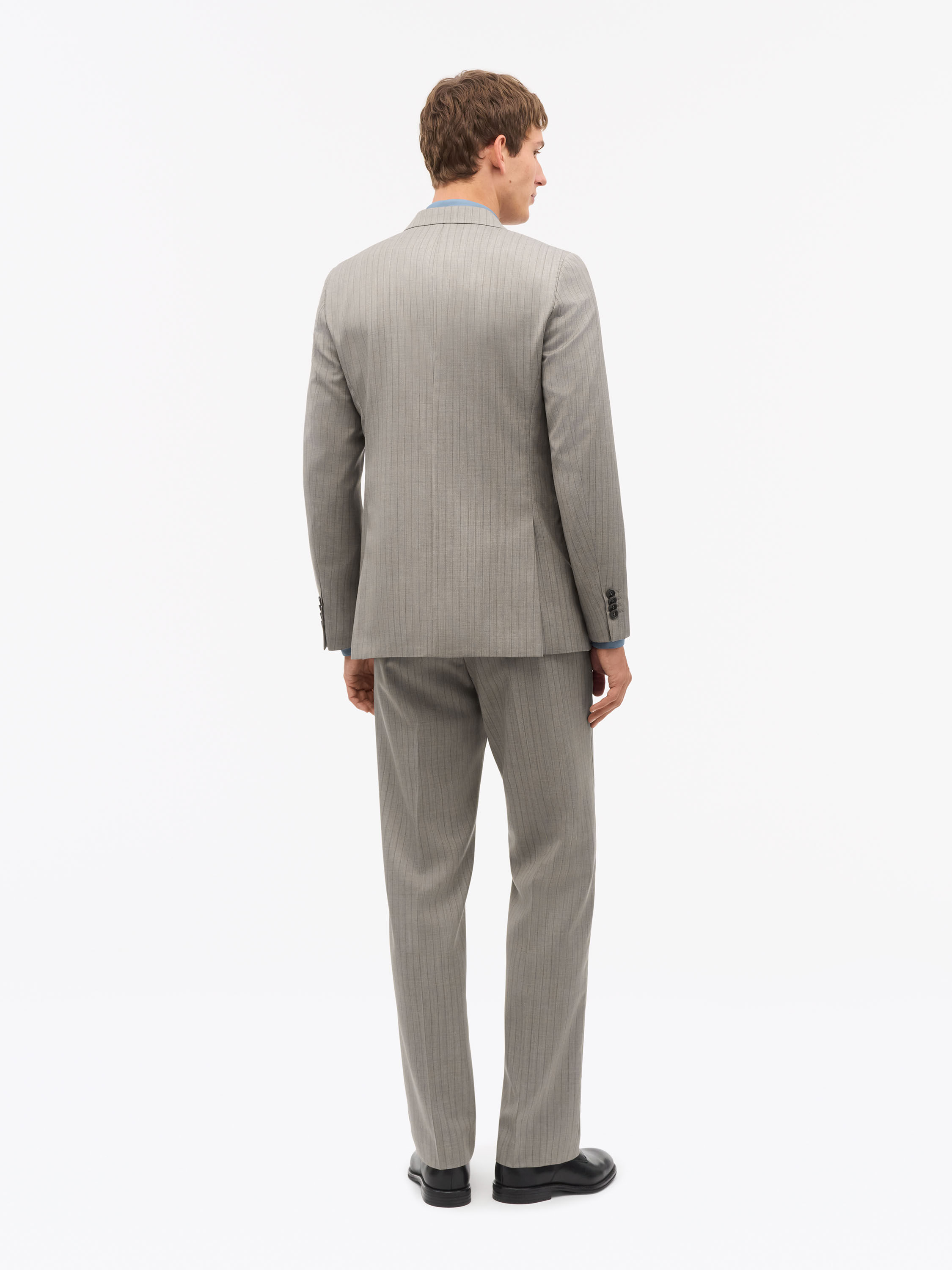 Ease Pinstripe Wool Suit