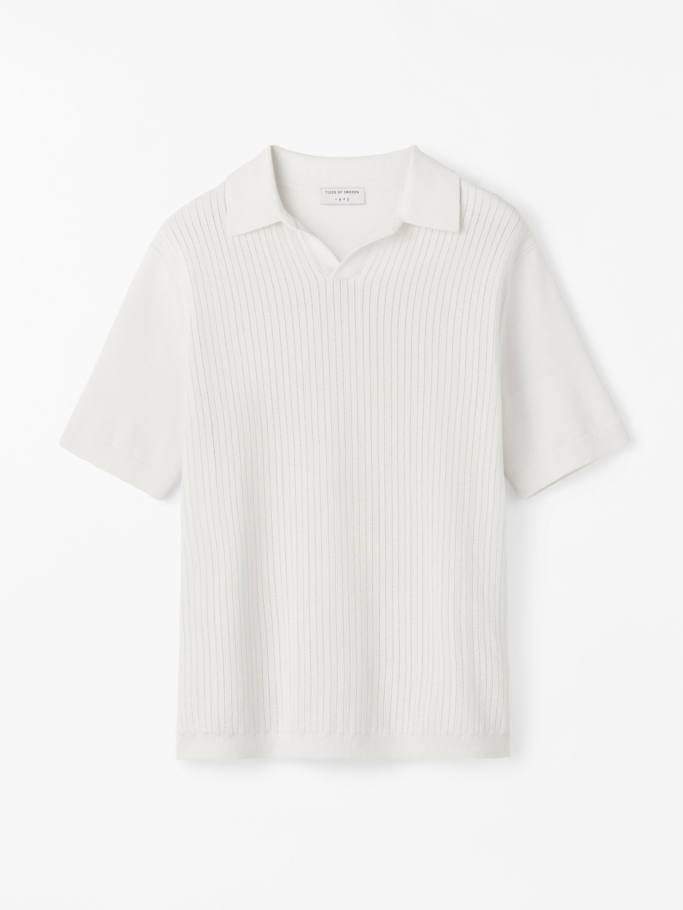 Eoin P Rib-Knit Polo