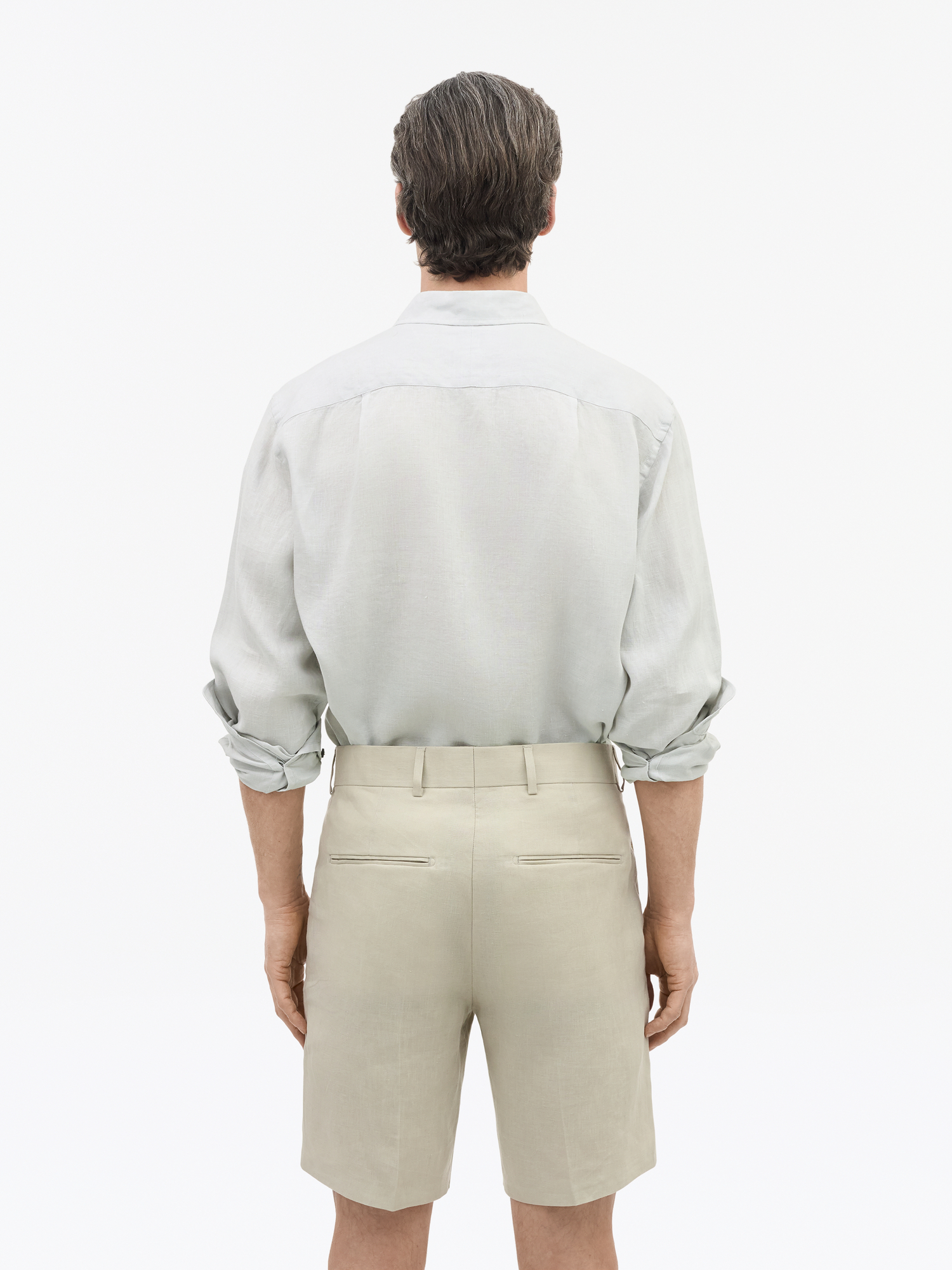 Thiago Tailored Linen Shorts