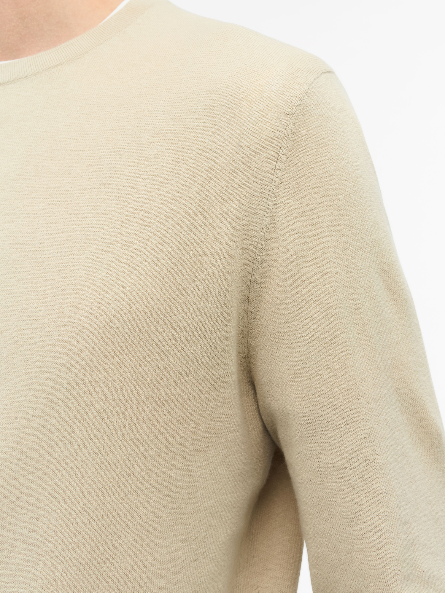 Connor L-Sweater i Hørblanding