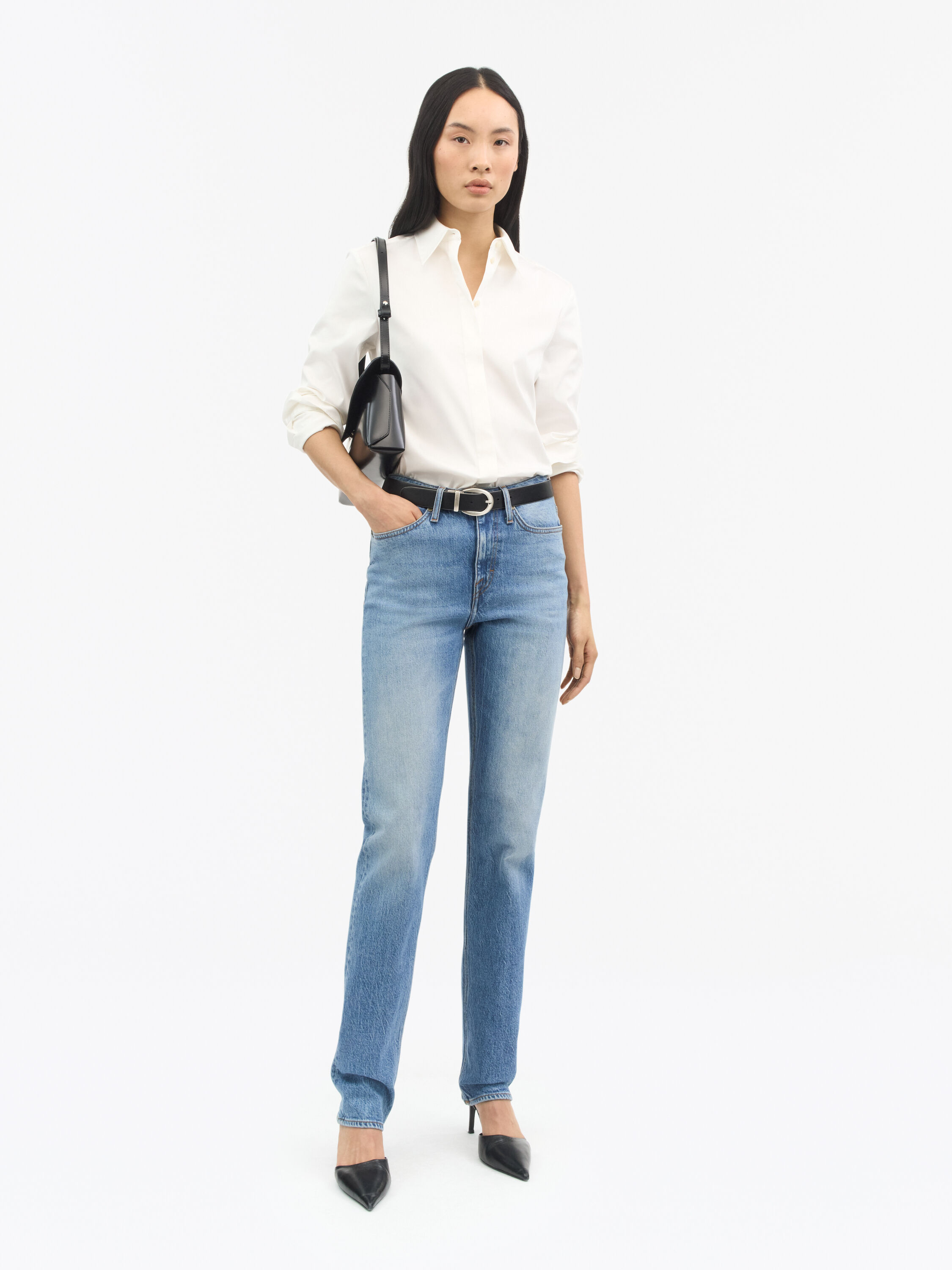 Maggie Slim Straight Jeans