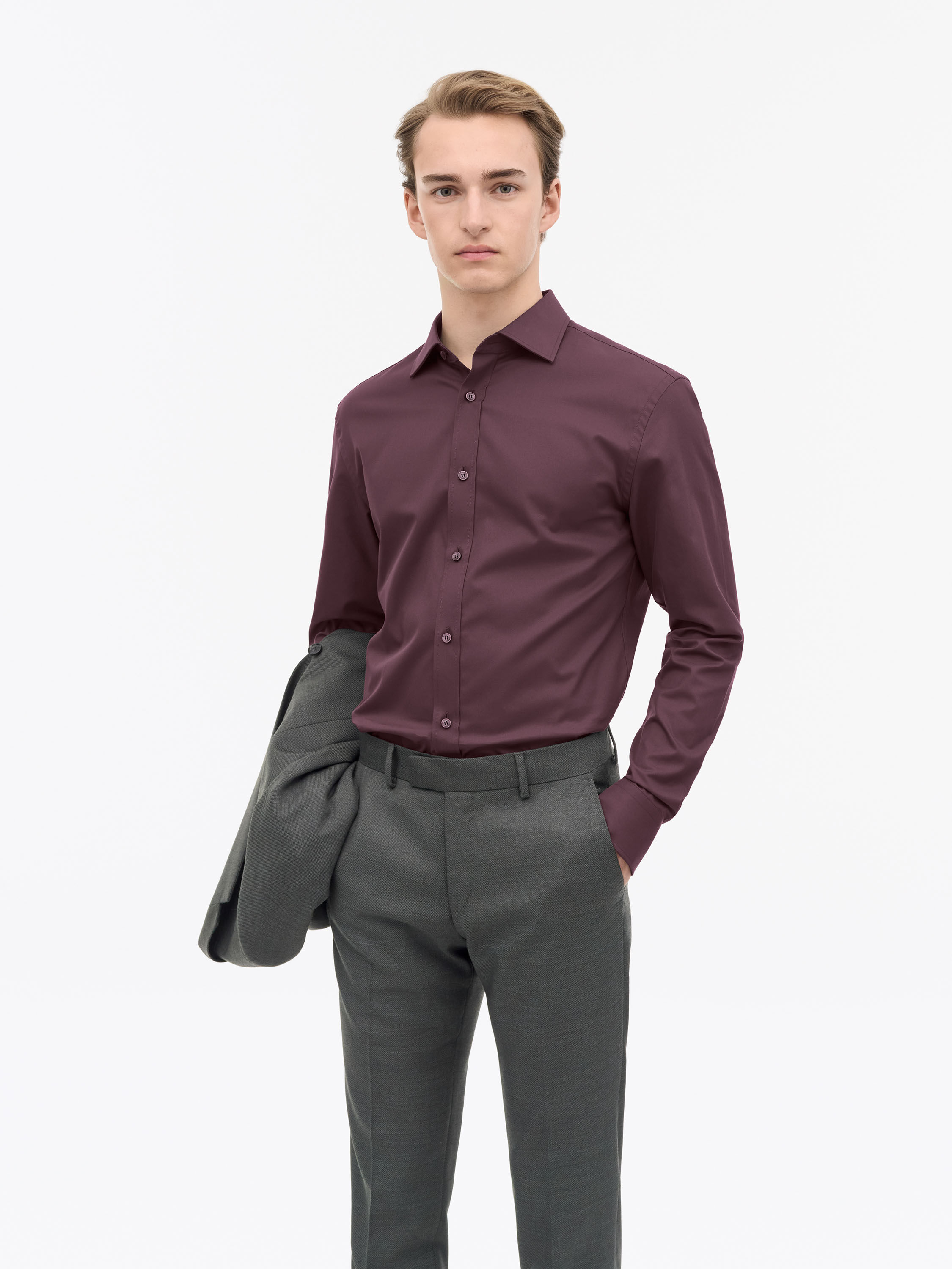 Adley C Cotton Twill Shirt