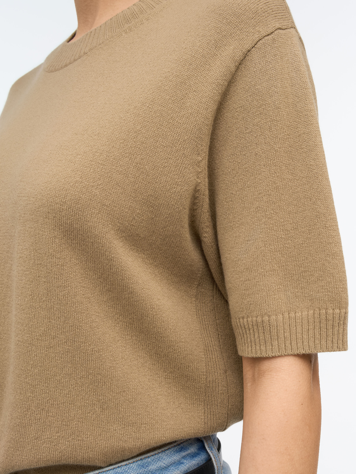 May T-Shirt En Laine Cachemire