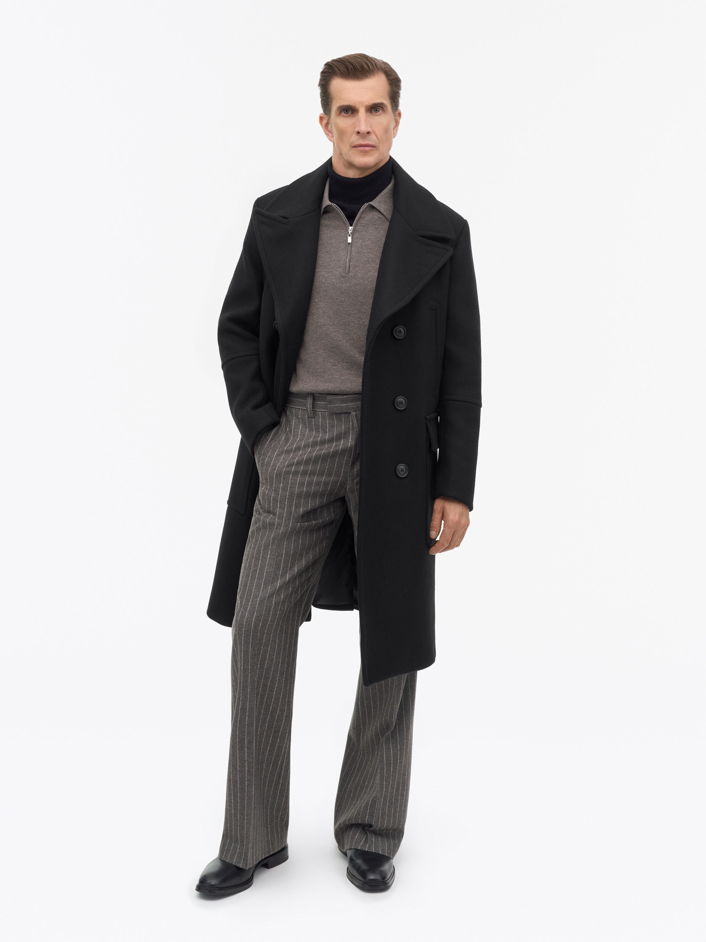 Mauro Double-Breasted Coat
