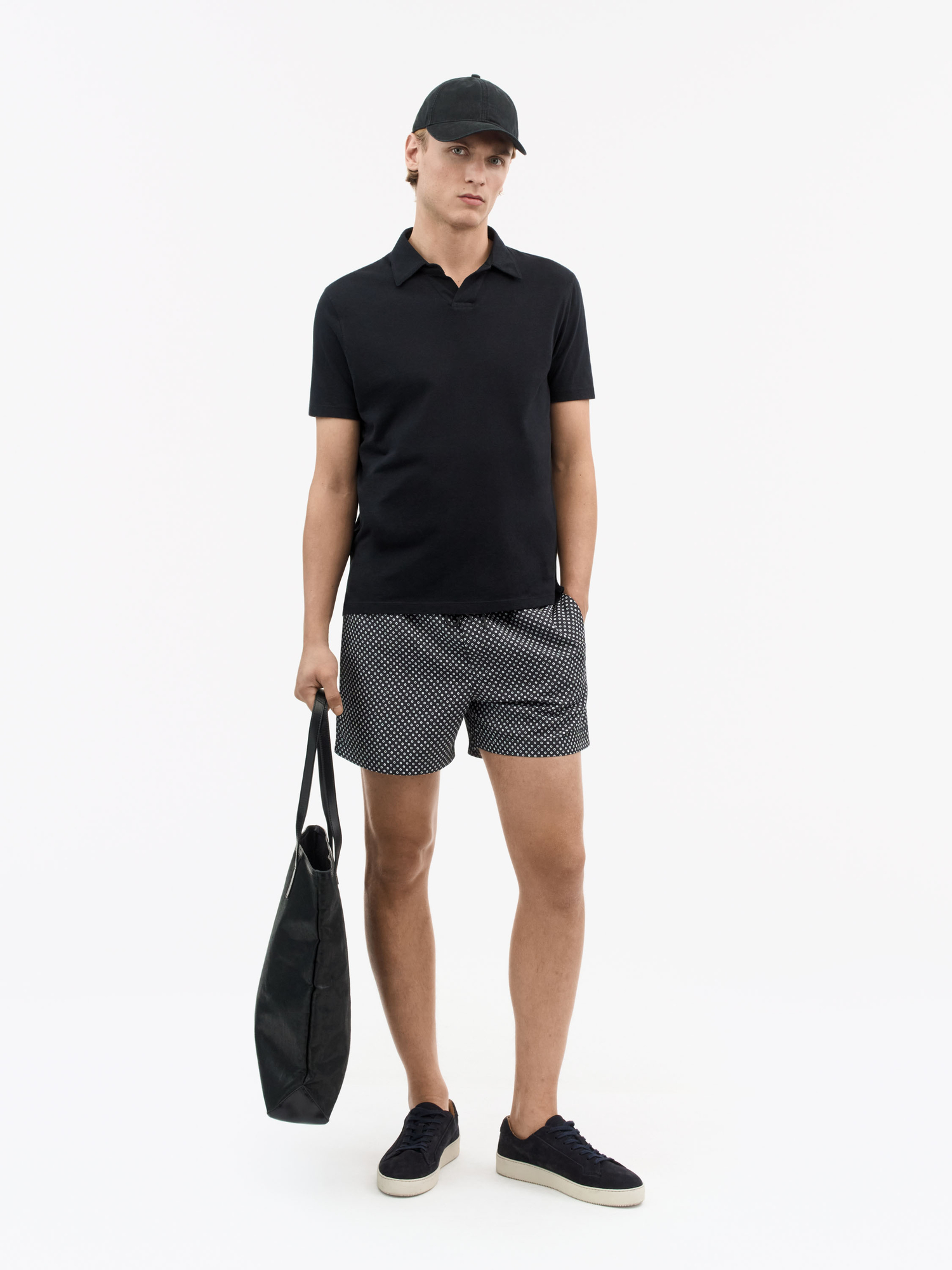 Sjo Swimwear-Style Shorts