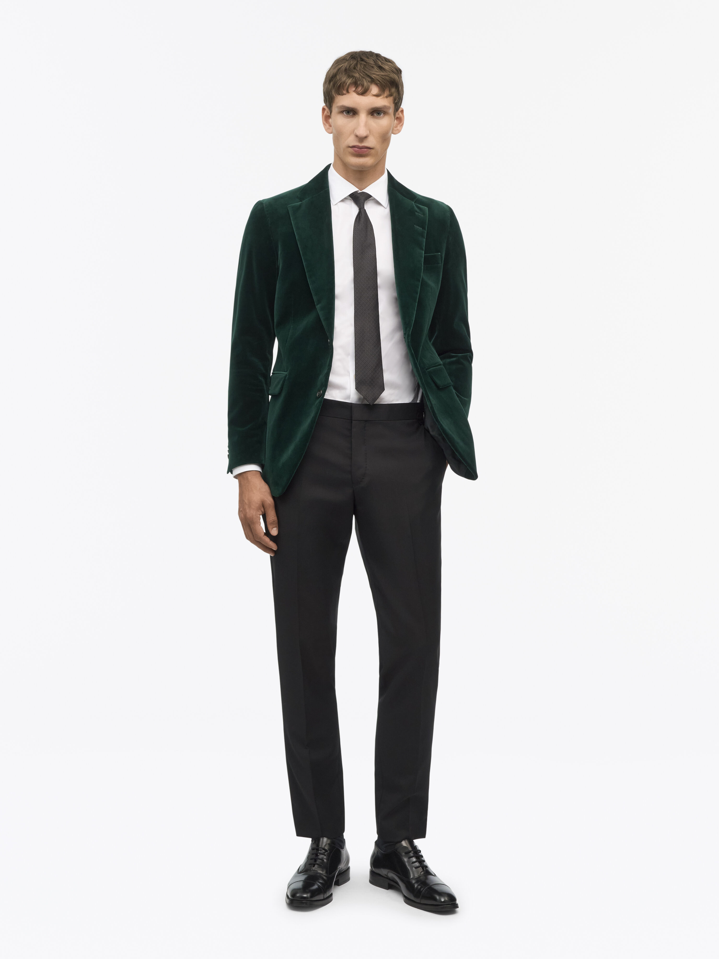 Ease Slim Velvet Jacket