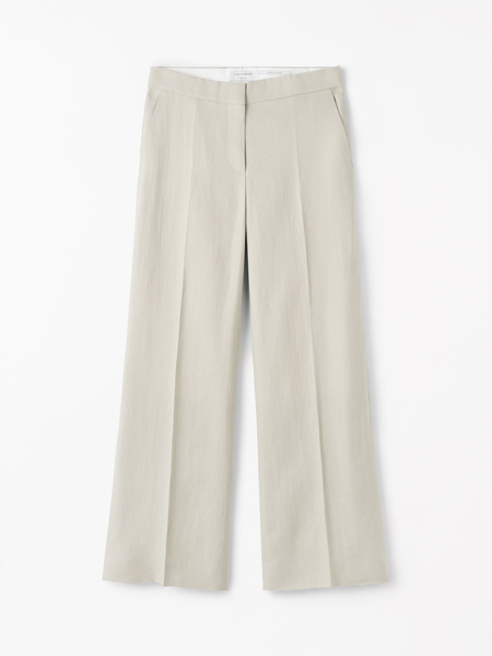 Irit Flared Linen Trousers
