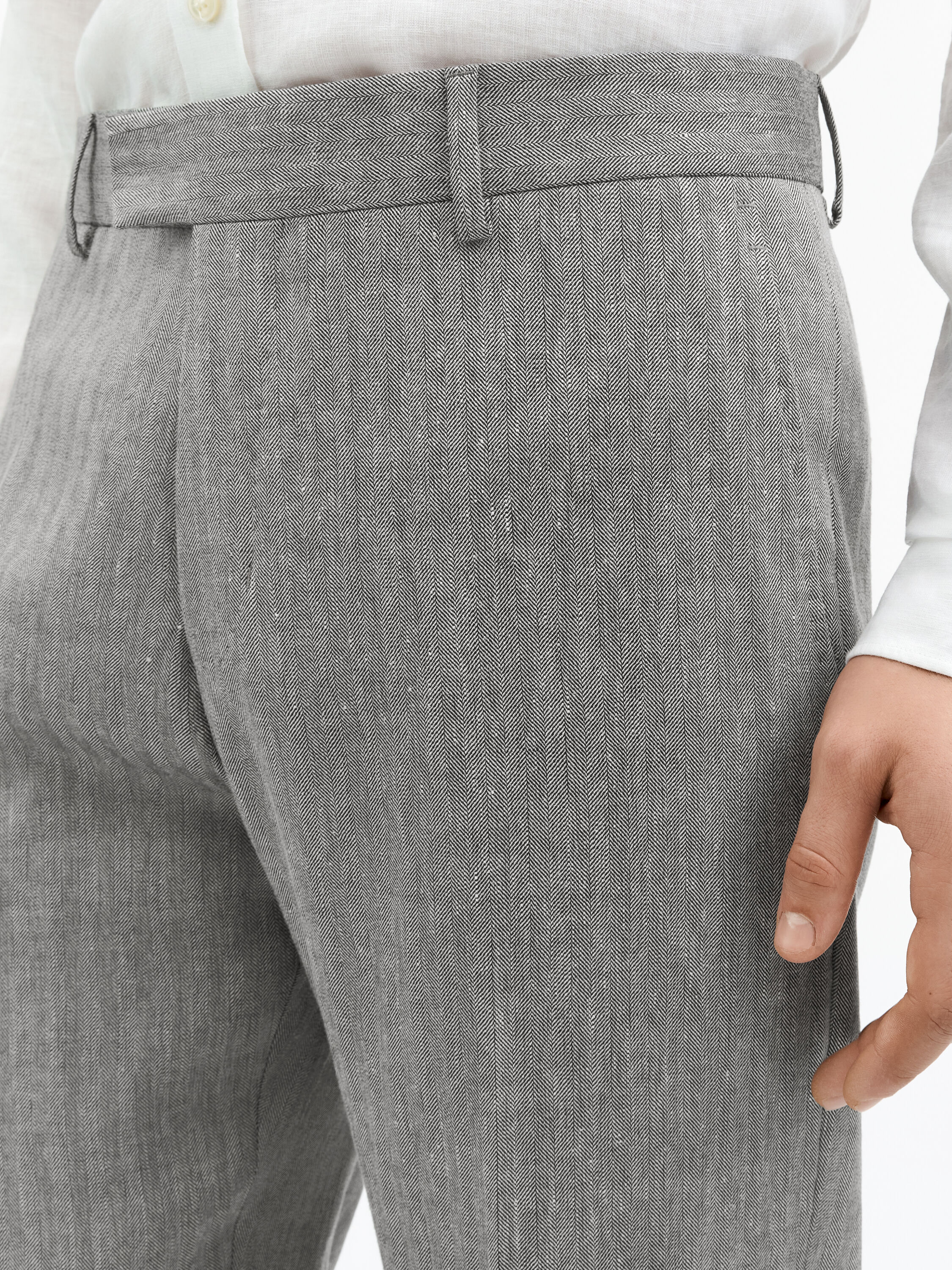 Tense Linen-Wool Trousers