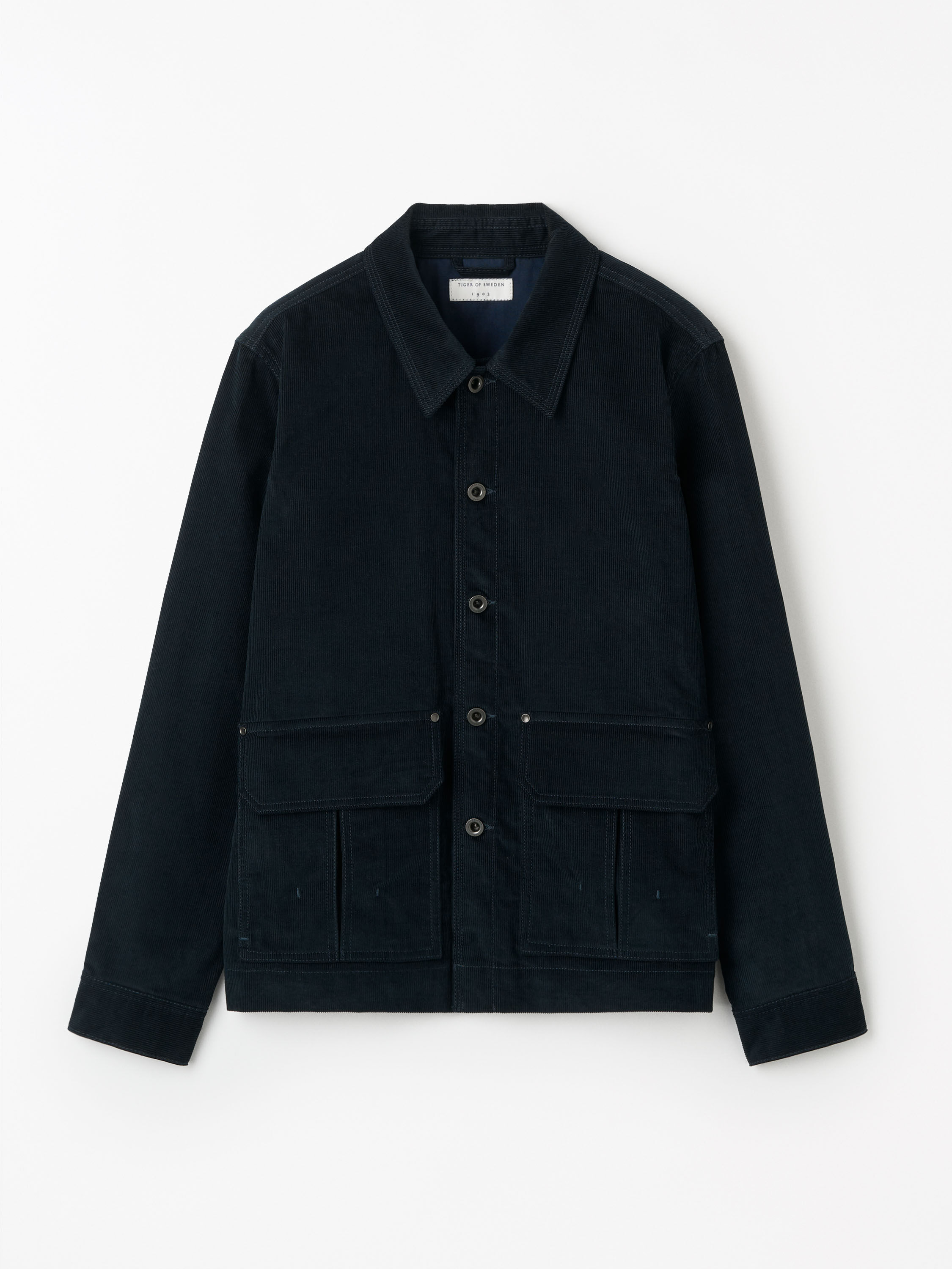 Slice Blue Corduroy Jacket