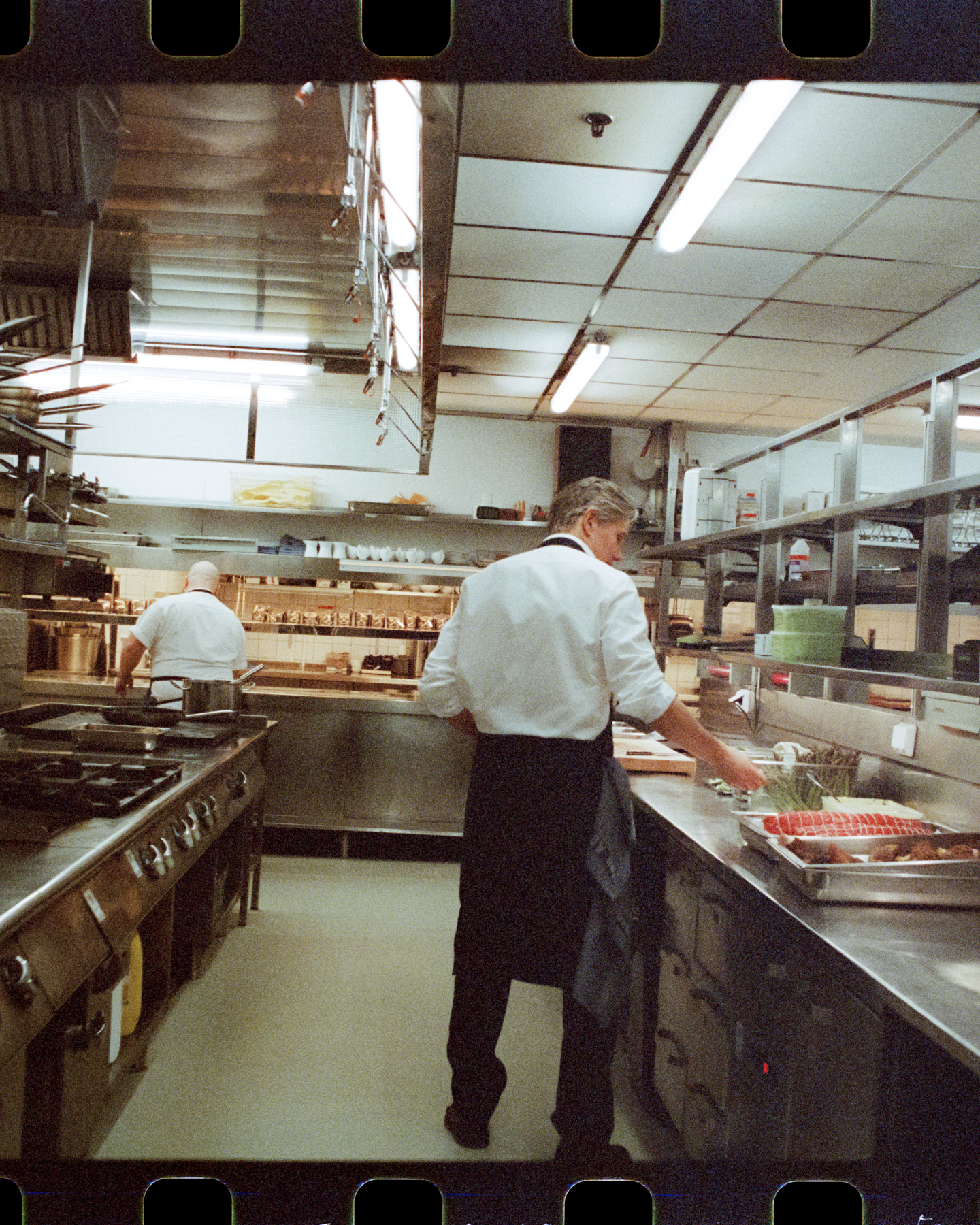 Tommy in the kitchen