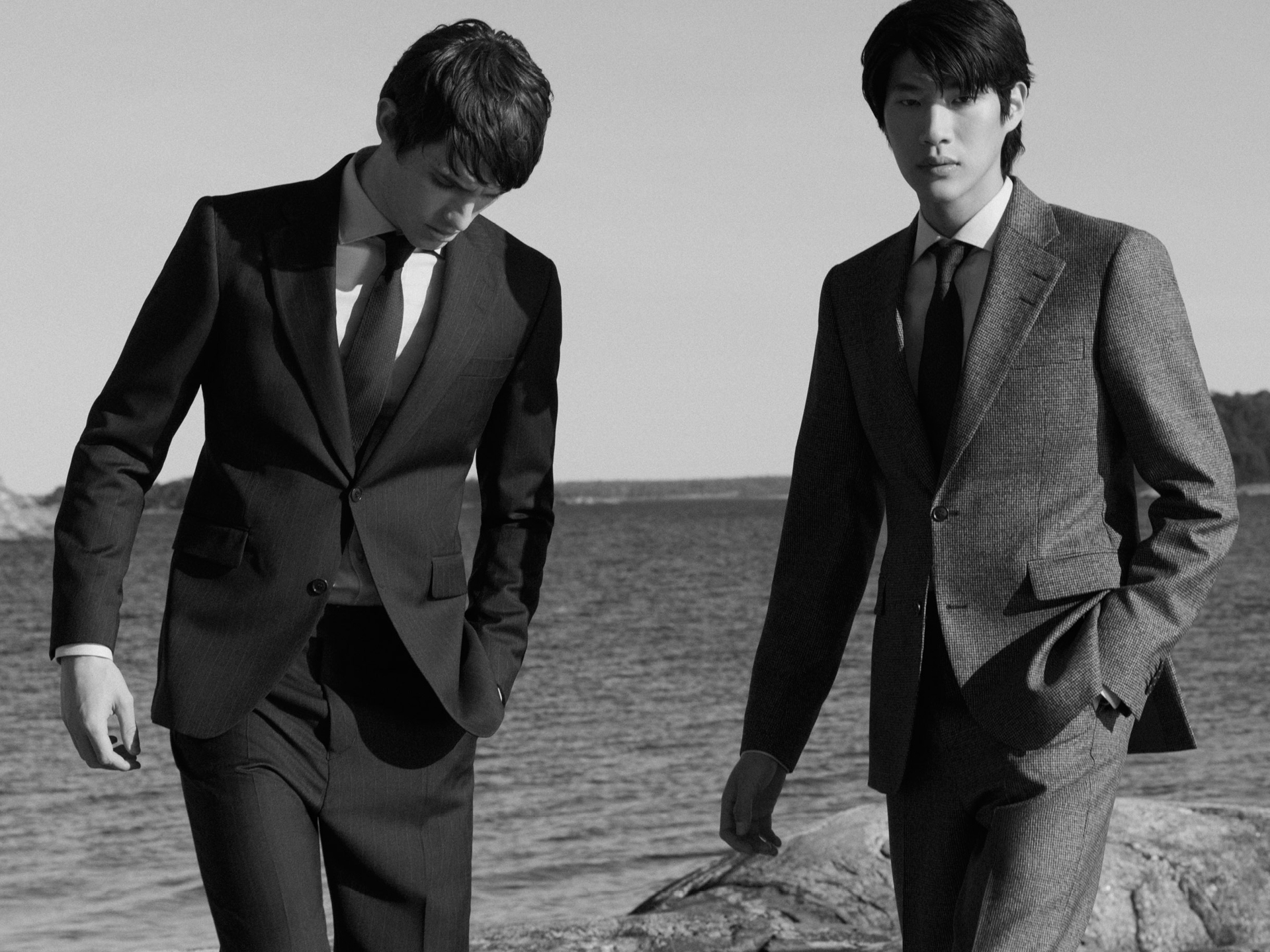 men in suits and ties