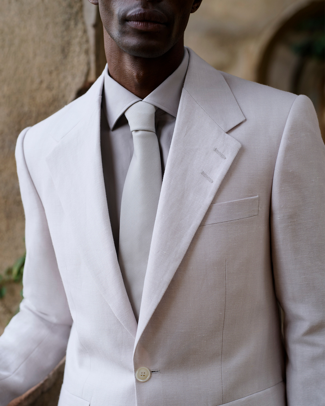 Close-up of man in tie