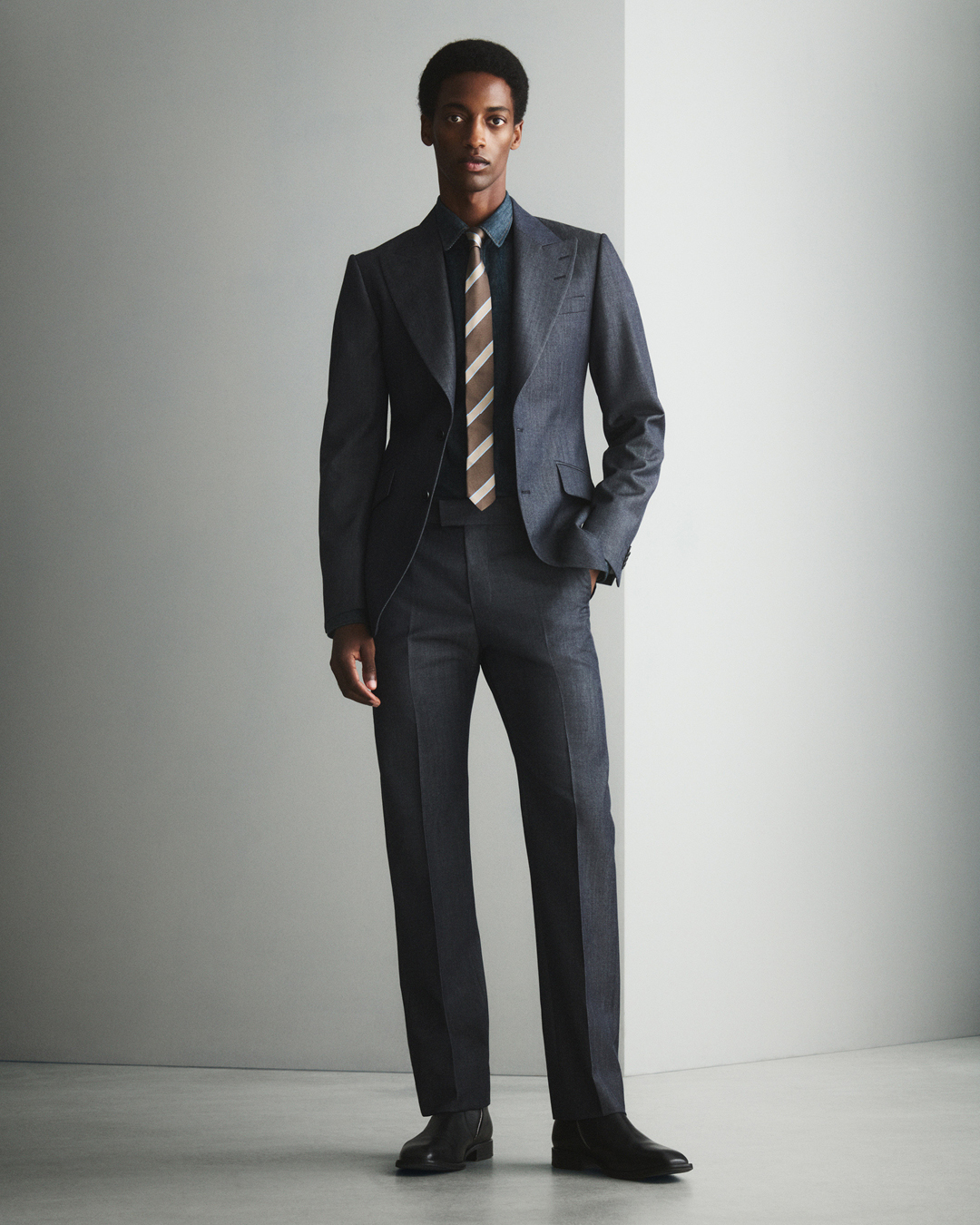 Man in dark suit