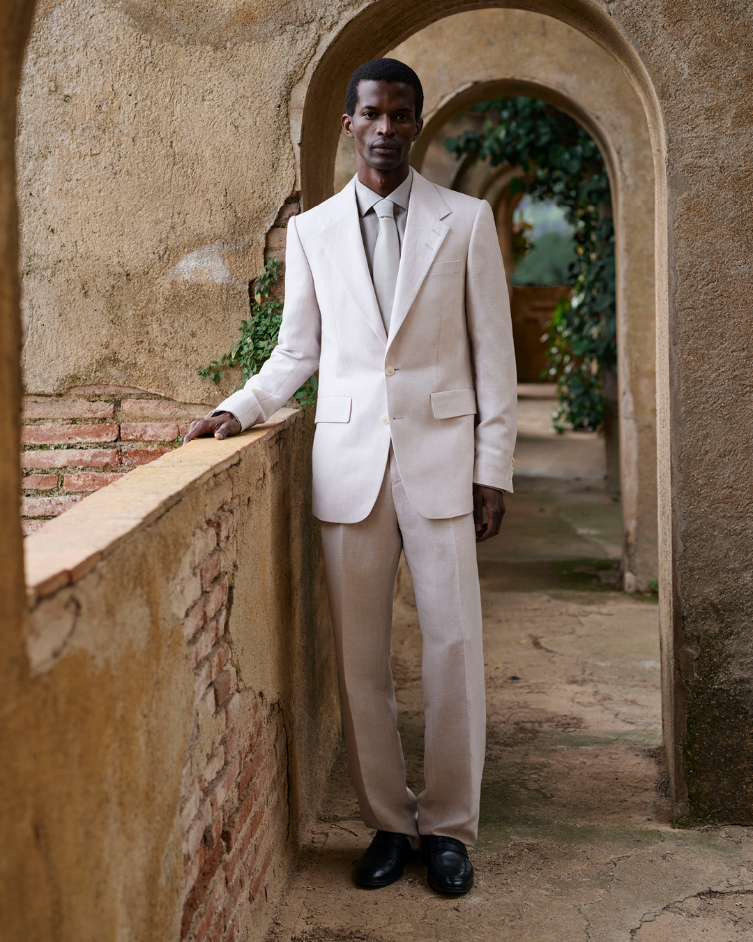 Man in Tiger of Sweden Summer Collection