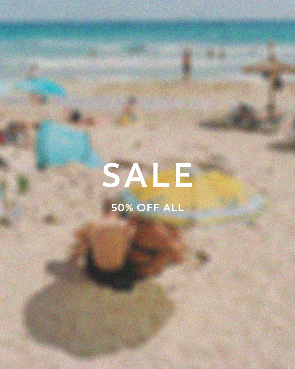 summer sale 50% off all styles