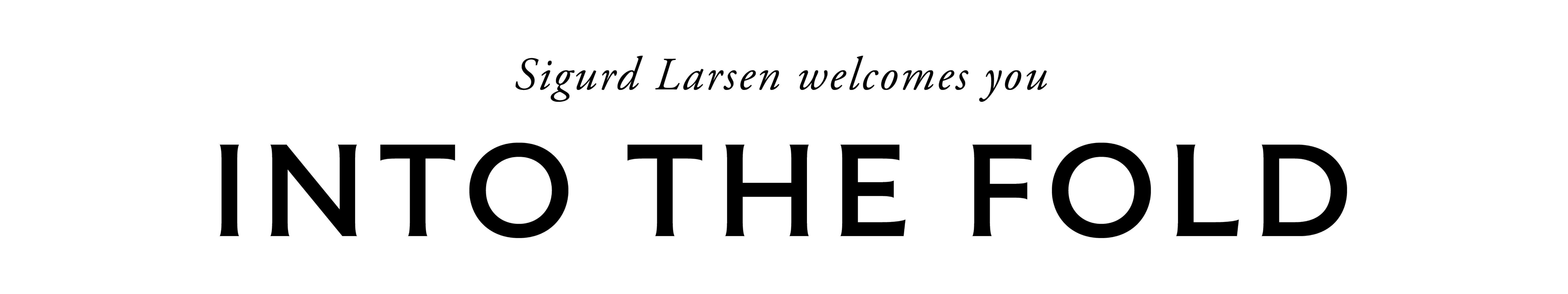 Into the fold with Sigurd Larsen