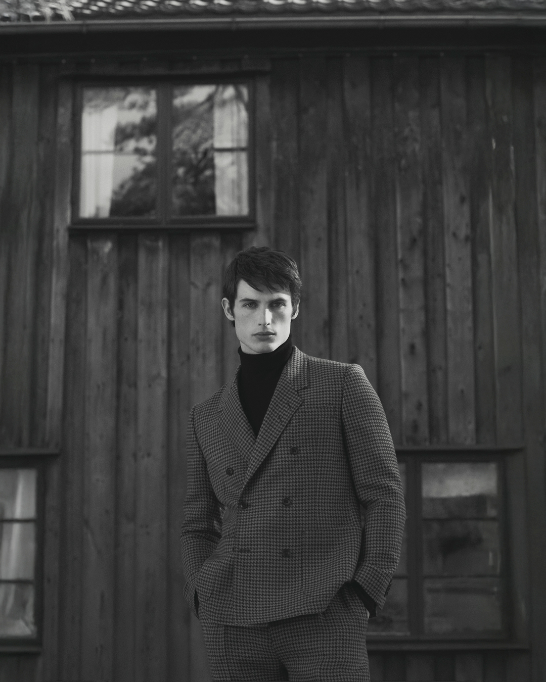 Man in Swedish Wool suit
