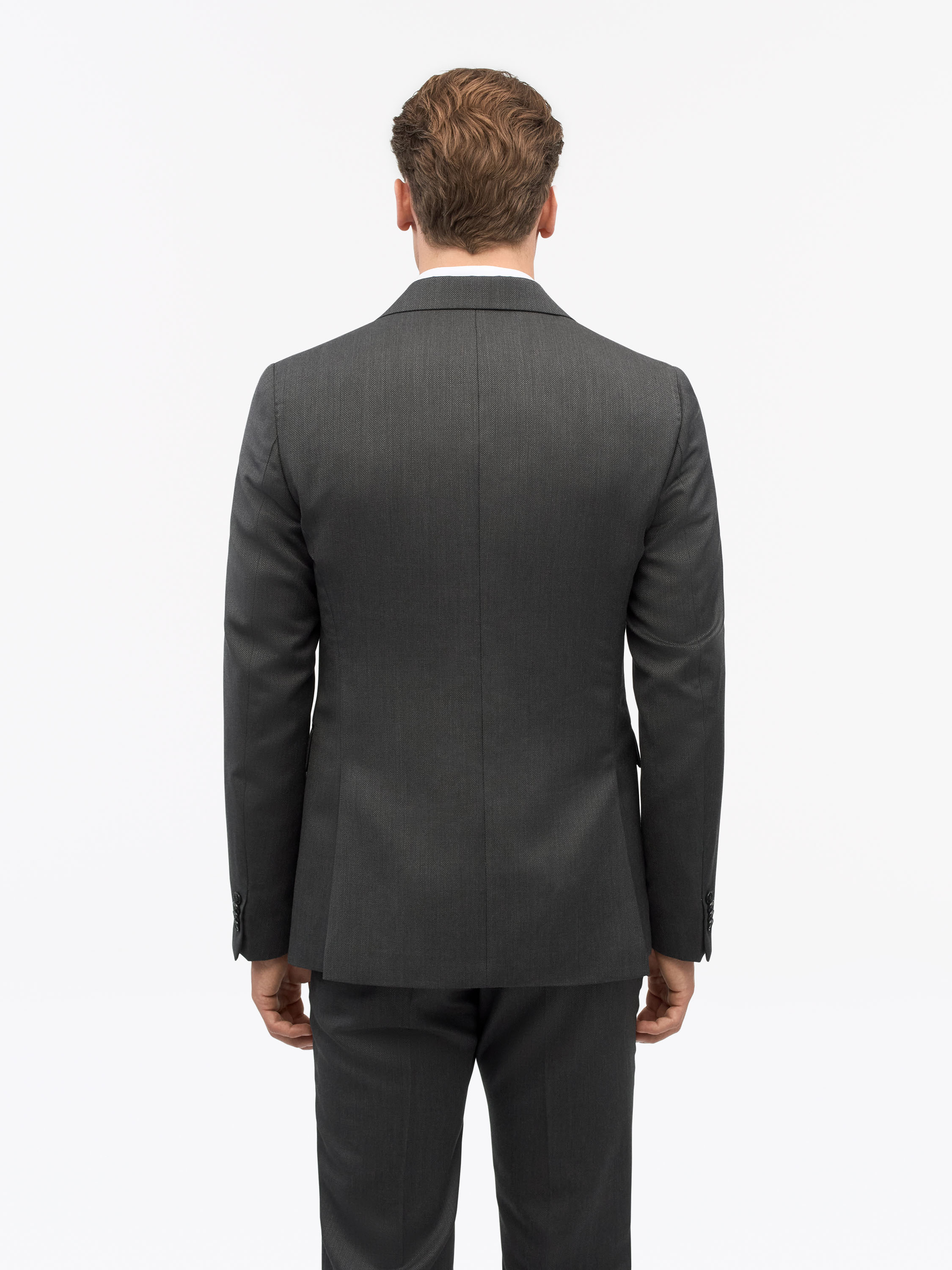 Man in grey ease suit