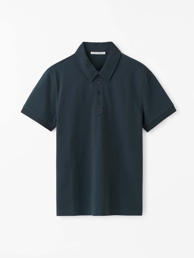 grey t-shirt with logo