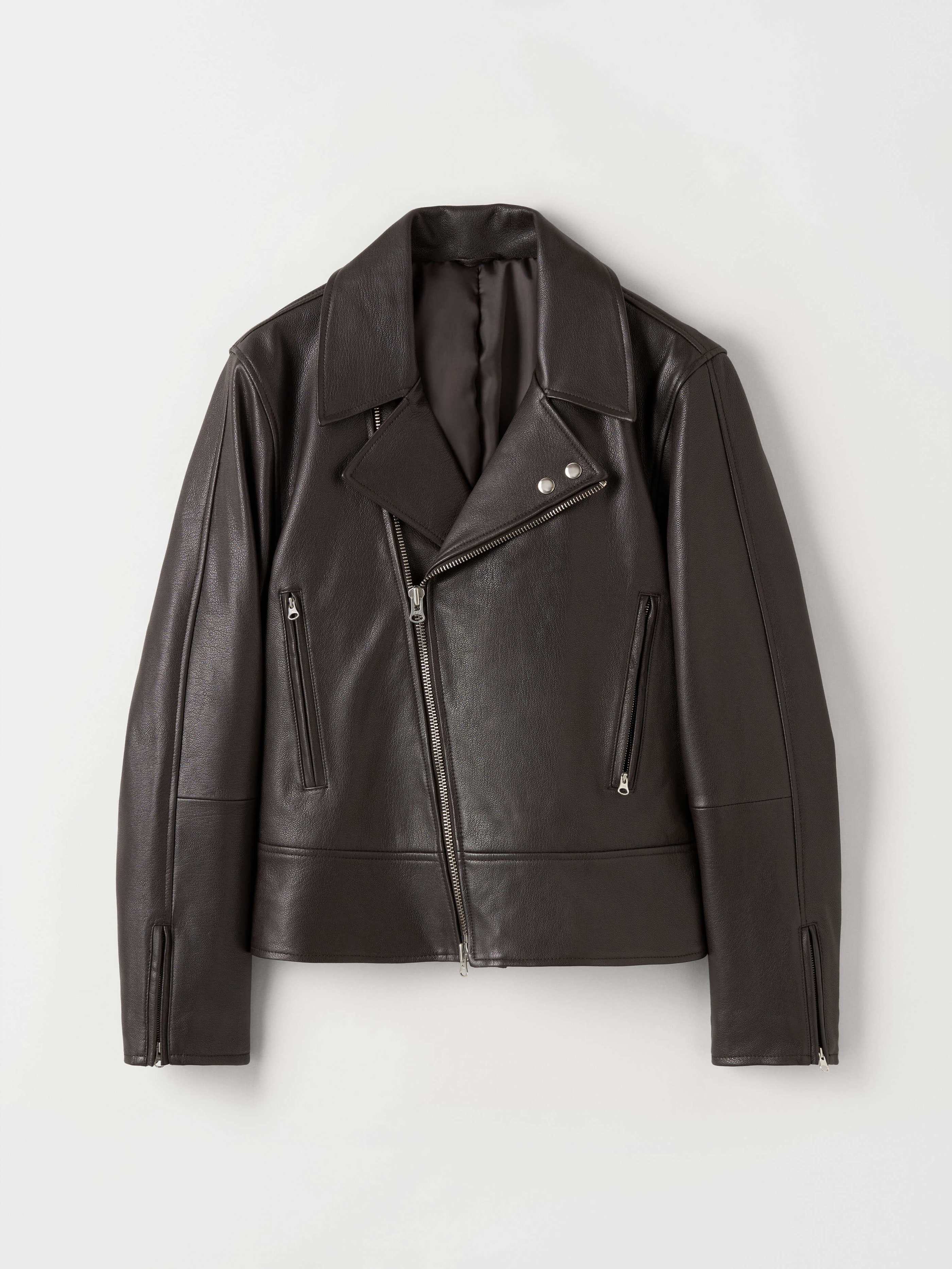品質満点！ スウェーデン オブ タイガー メンズ brown dusty - jacket Leather - AXTON アウター ジャケット＆ブルゾン コート・ジャケット