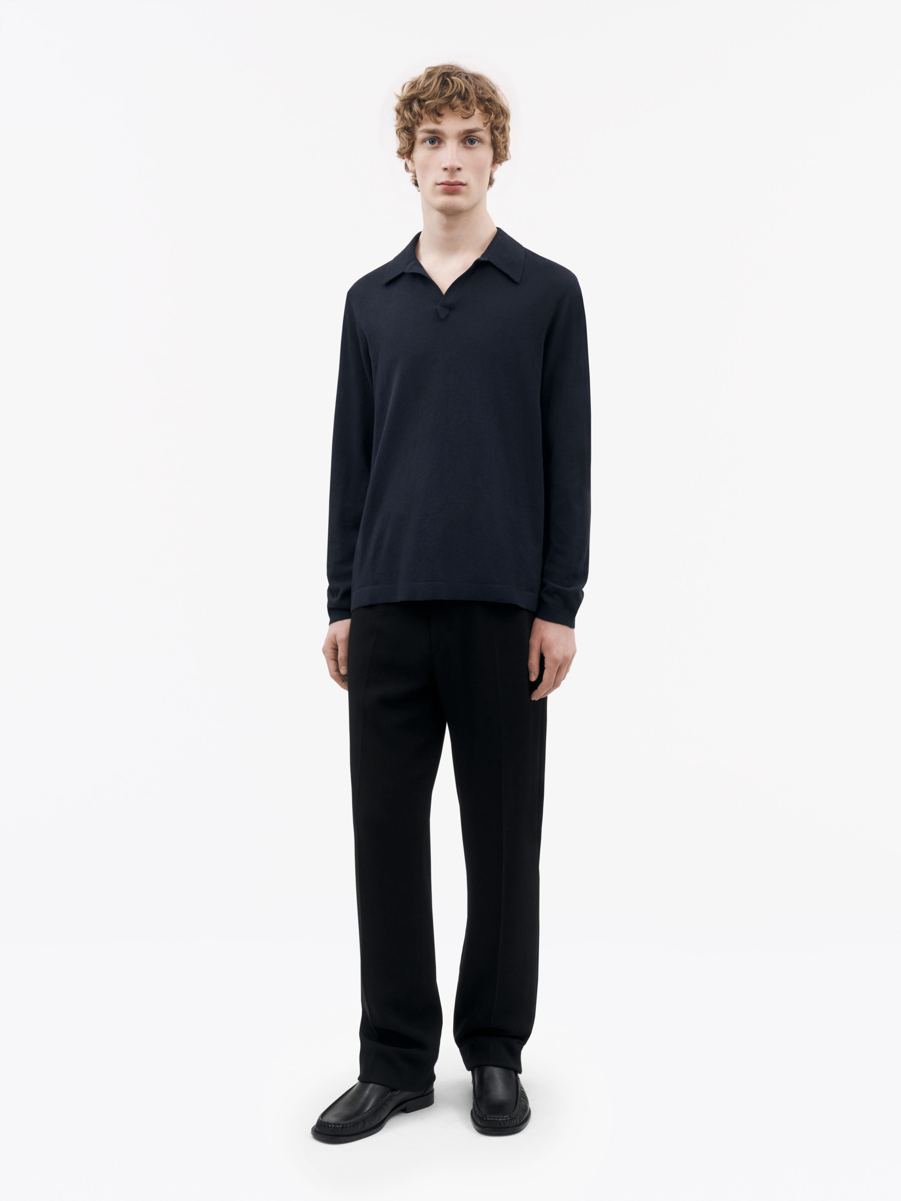 Tiger Of Sweden Beker Sweater In 284 Light Ink