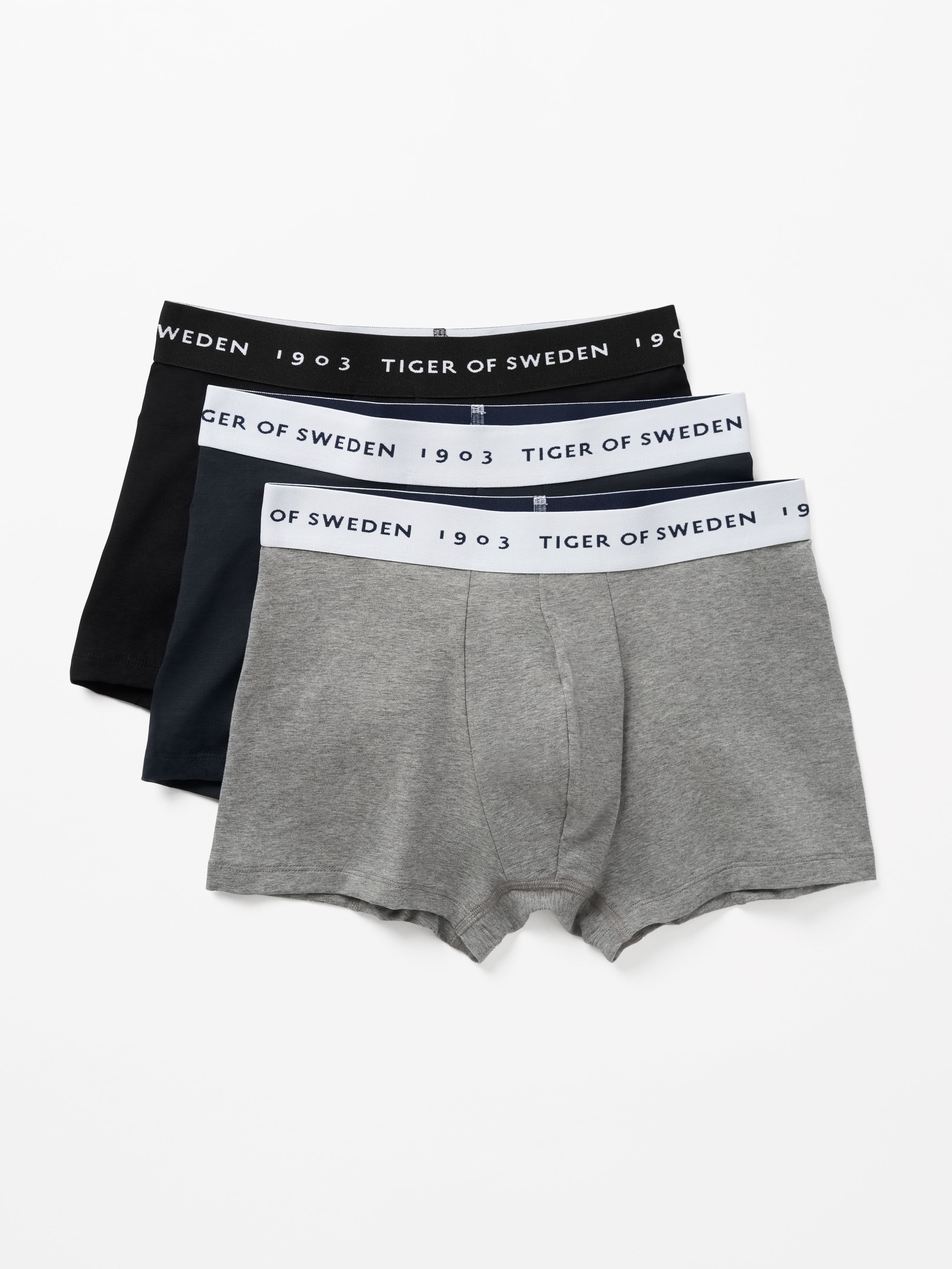 Tiger Of Sweden Herr Artwork Hermod 3-Pack Boxershorts För Män I Ekologisk Bomullsblandning, Xs