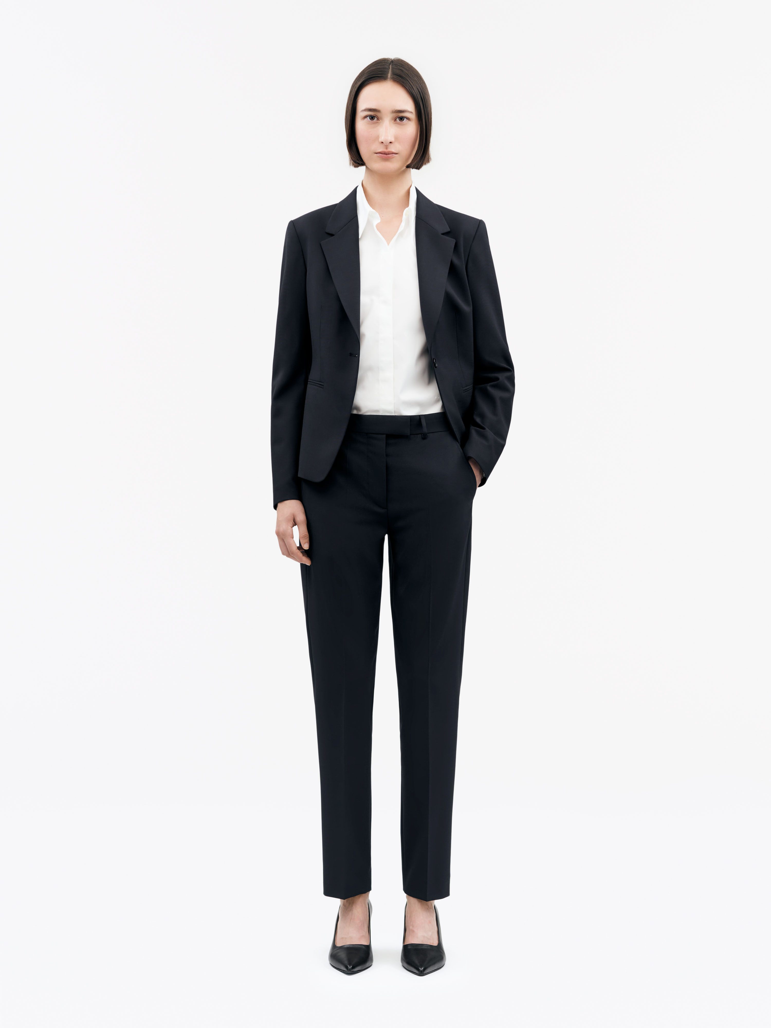 Tiger Of Sweden Crio Trousers In 284 Light Ink