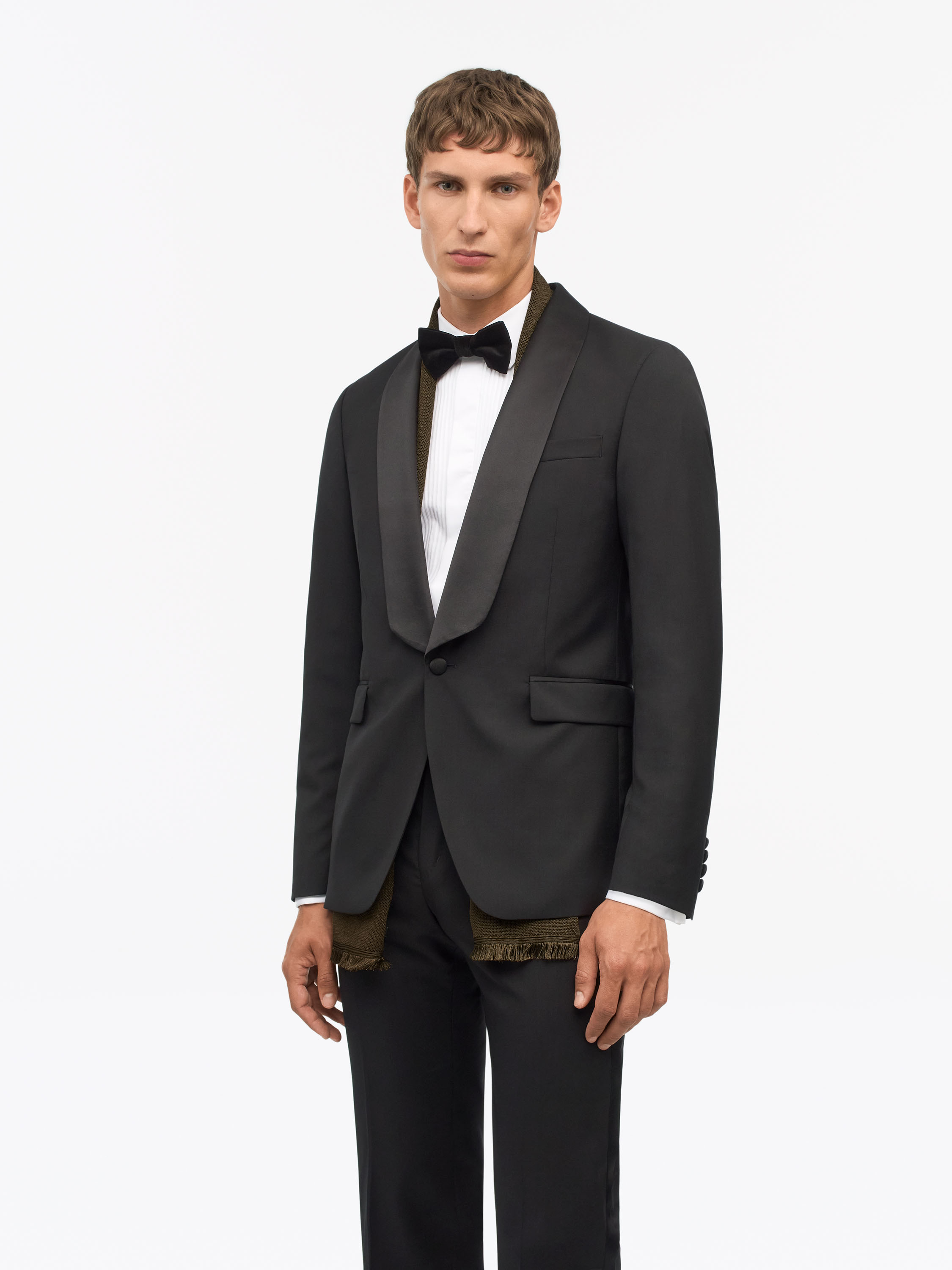 Tiger Of Sweden Ease Sc Tuxedo Jacket In Black