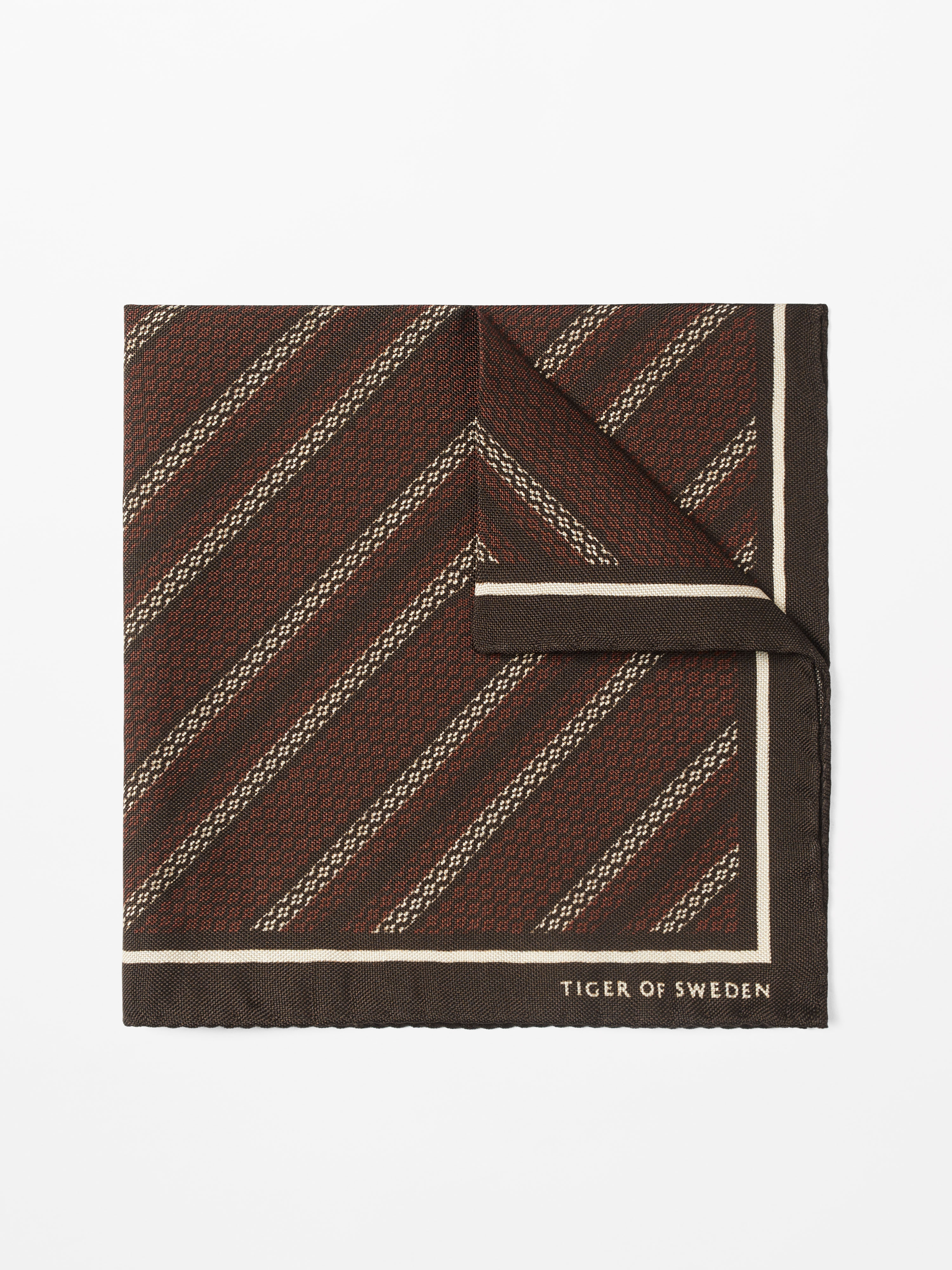 Tiger Of Sweden Lineamenti Handkerchief In Silk