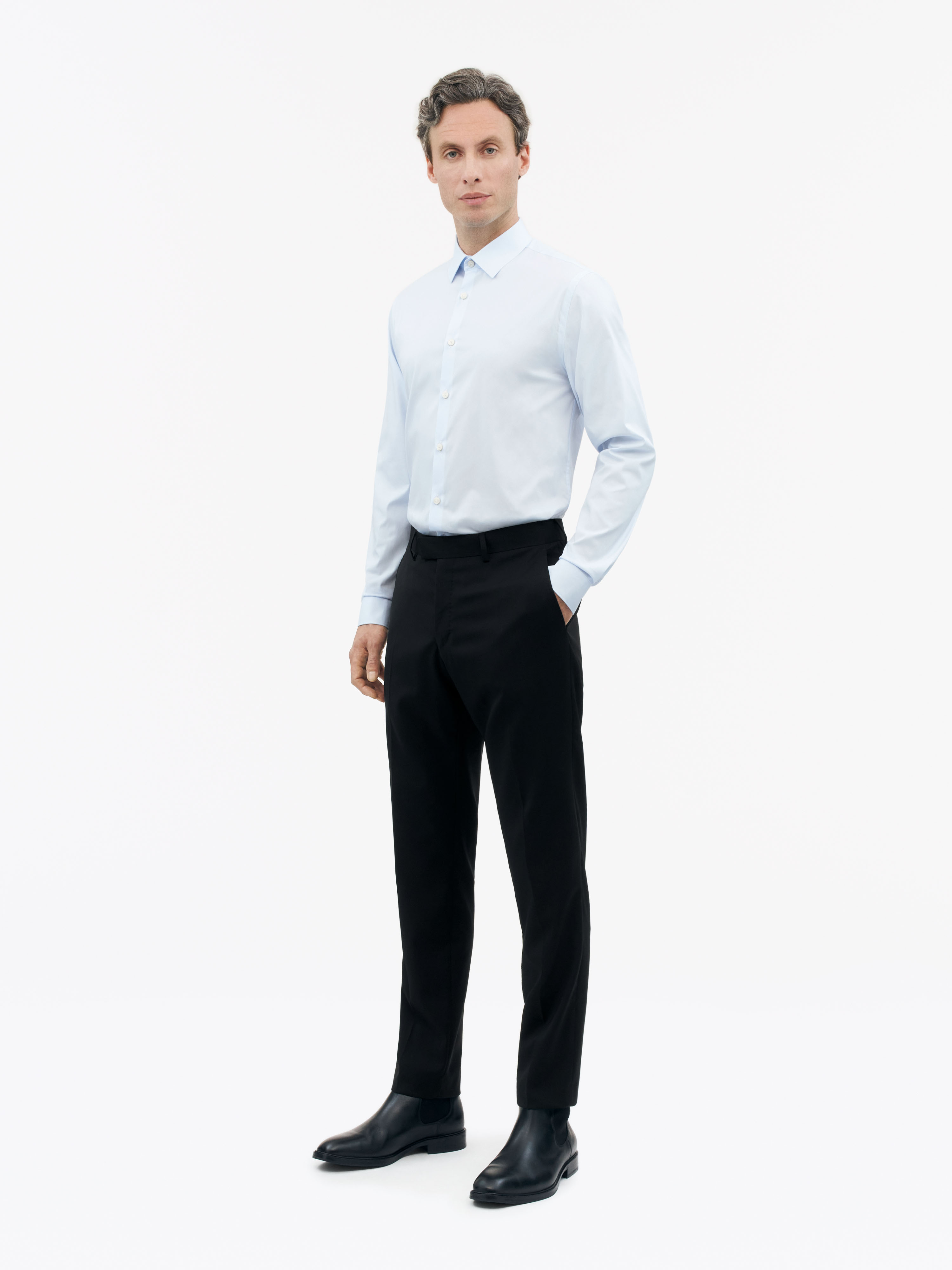 Tiger Of Sweden Filbrodie Shirt In Light Blue