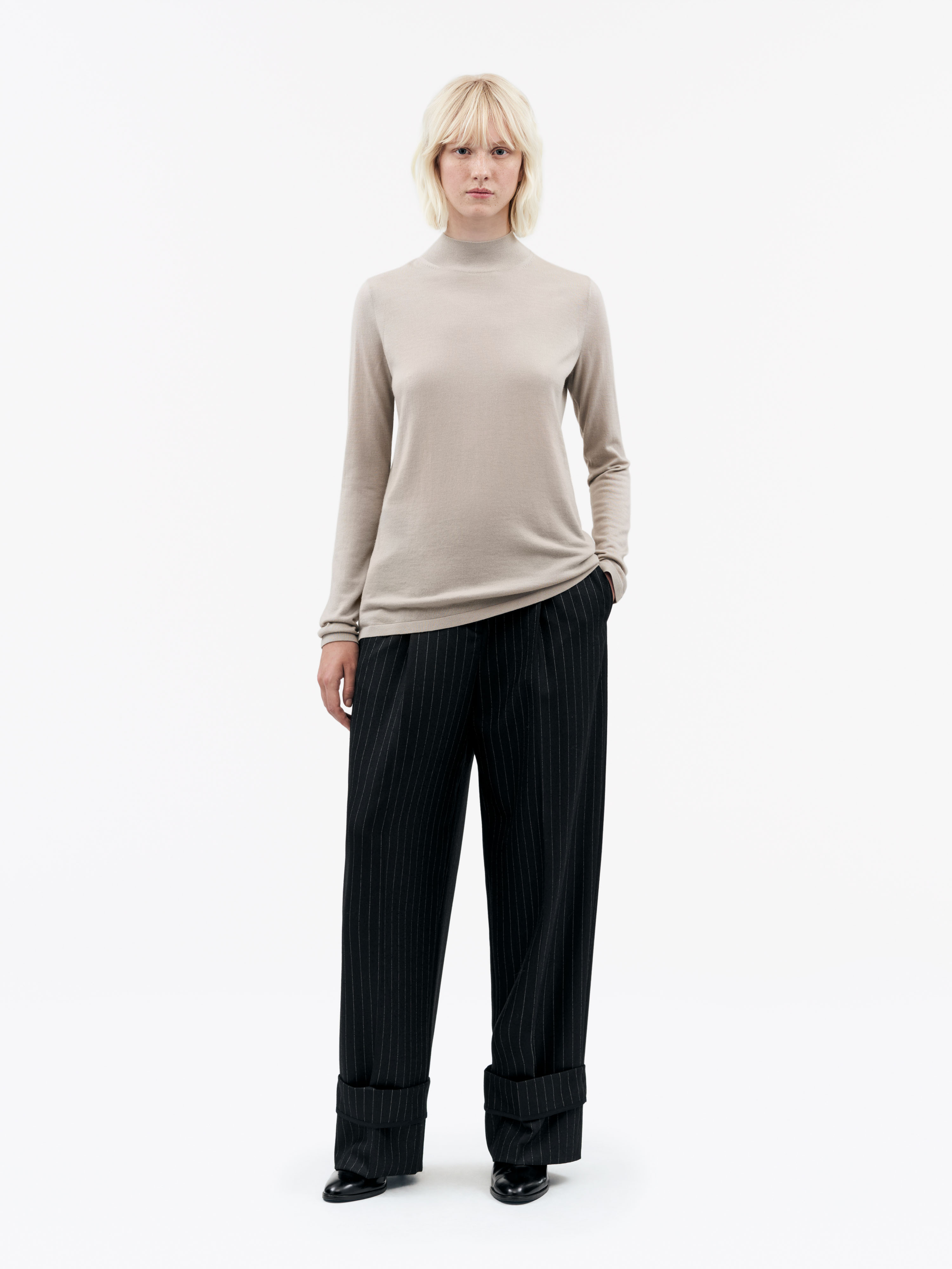 Tiger Of Sweden Winniee Sweater In Medium Putty