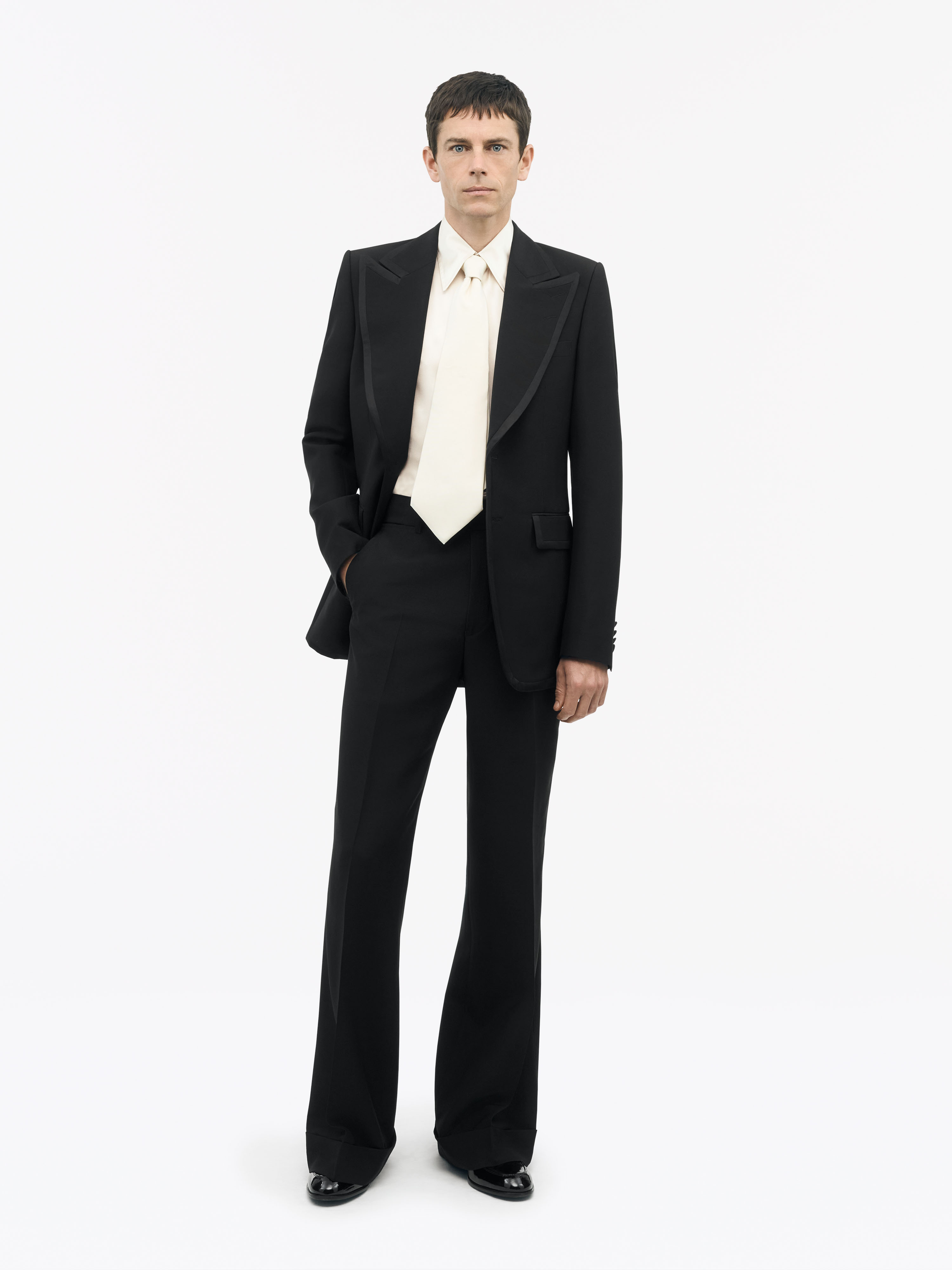 Tiger Of Sweden Dario T Regular Straight Trousers In Black