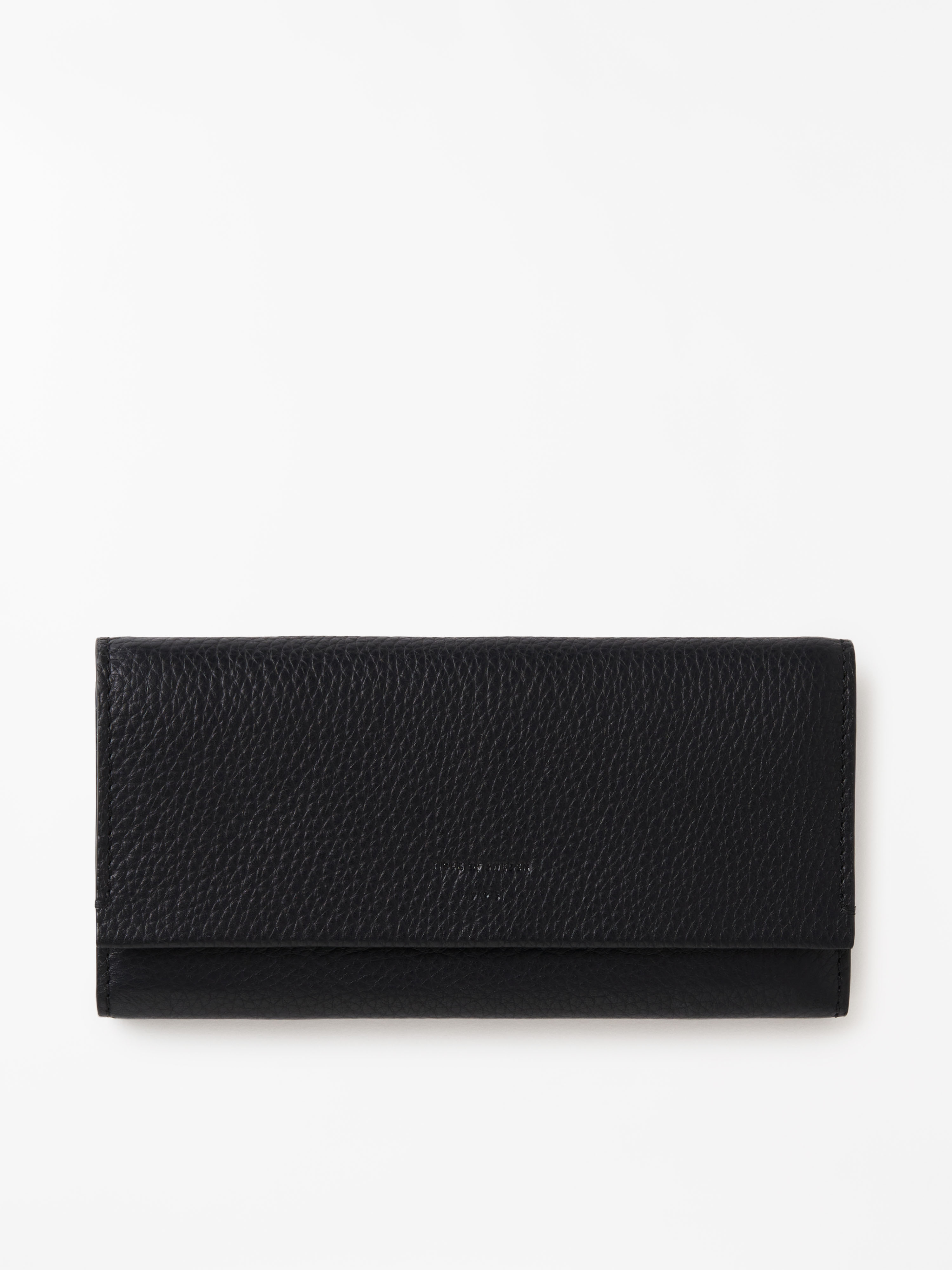 Tiger Of Sweden Maglia Small Leather Wallet In Black