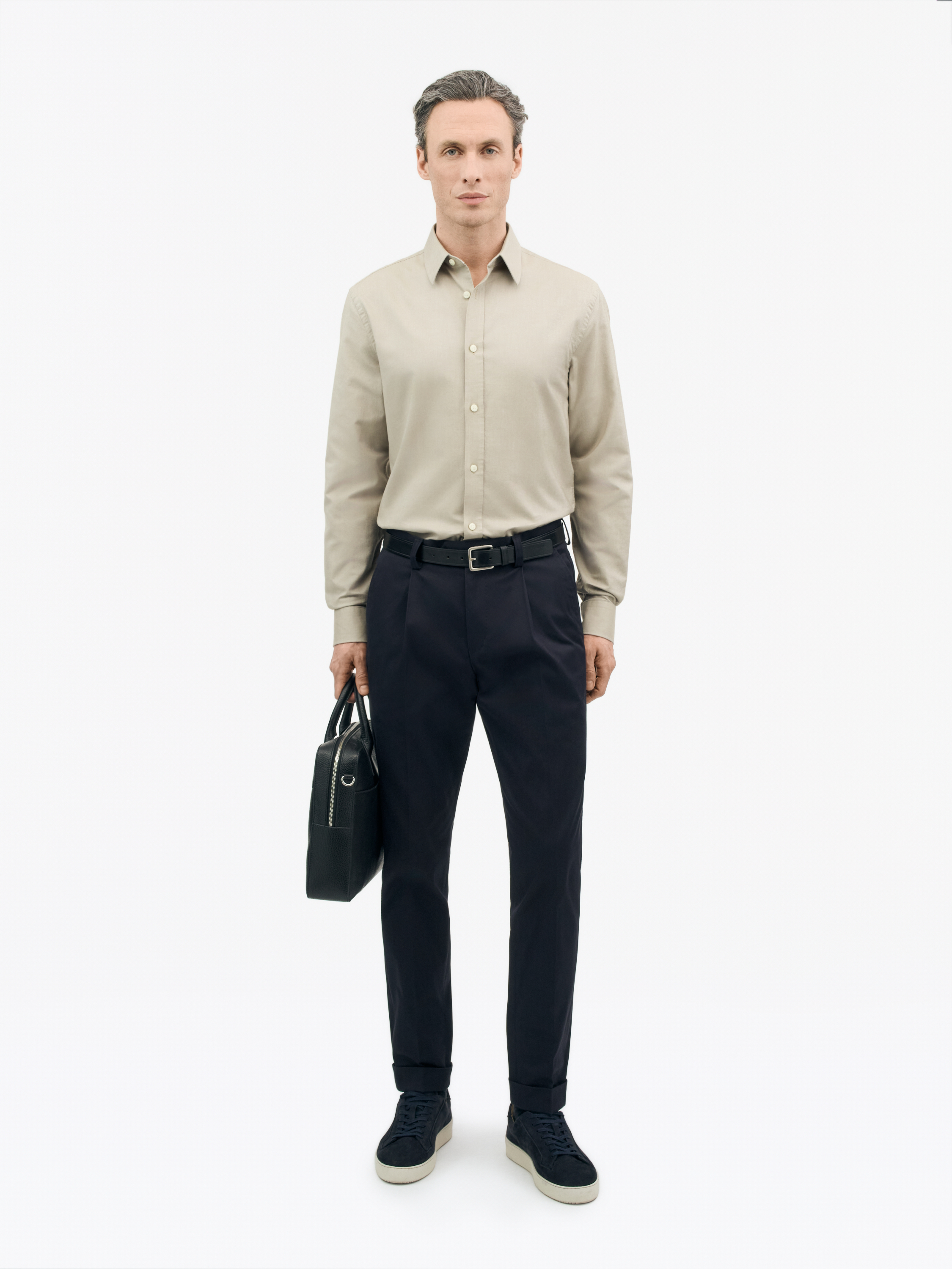 Tiger Of Sweden Spenser Casual Cotton Twill Shirt