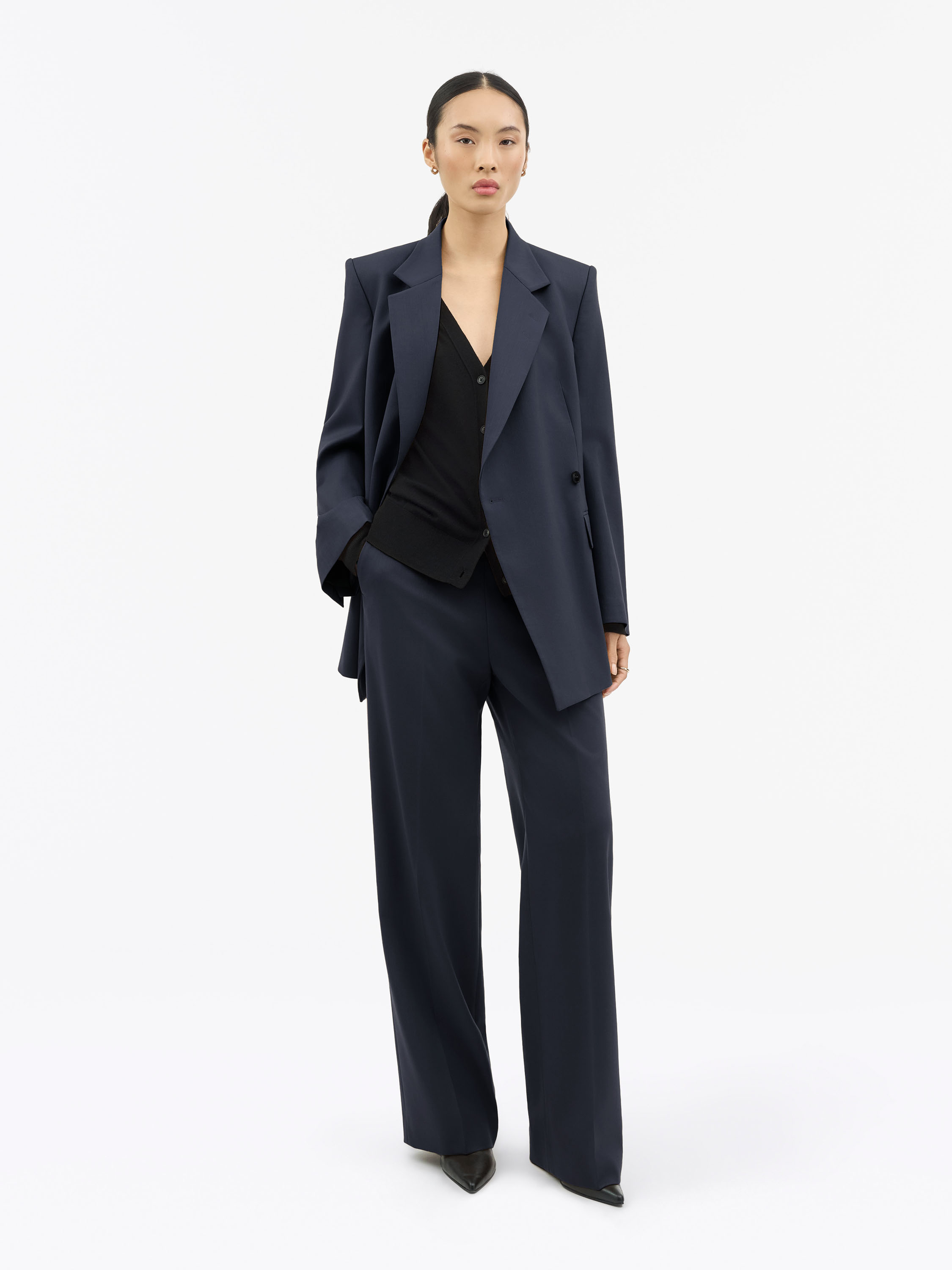 Eedit Mid Waist Hose von Tiger of Sweden, Night Sky, Größe 42