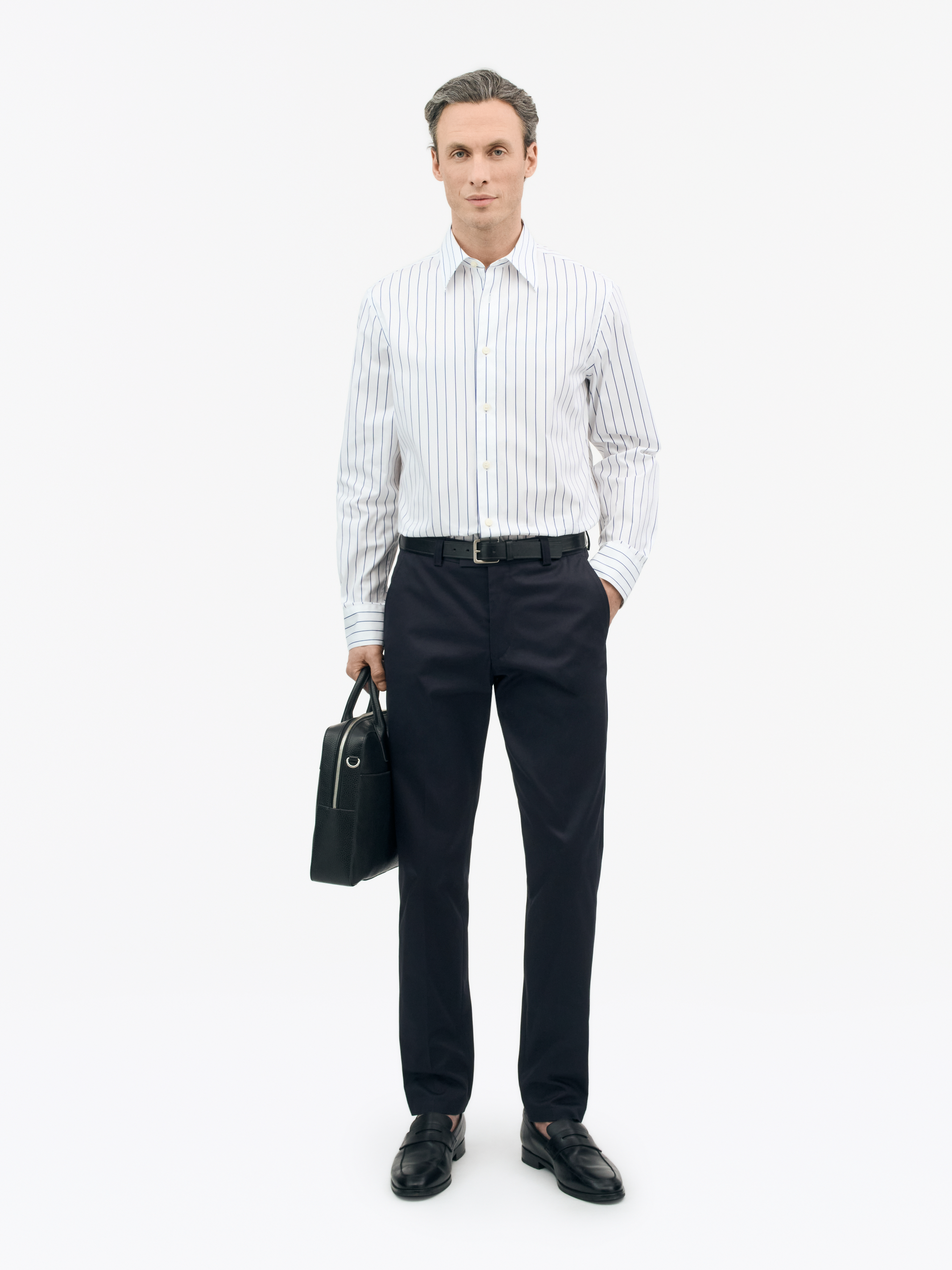 Formal Striped Benn… - image