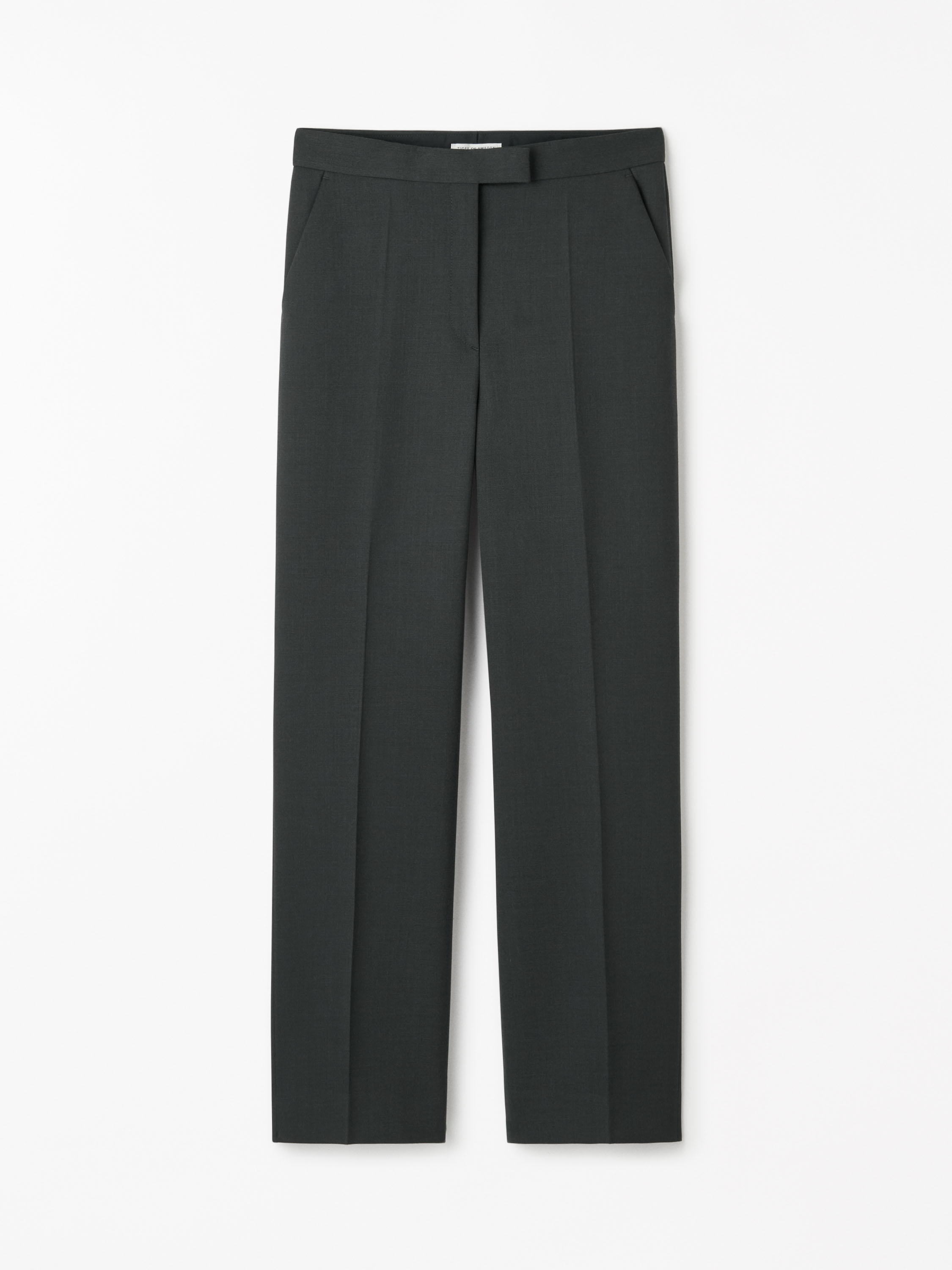 Tiger Of Sweden Irit High-waist Byxor In Gray
