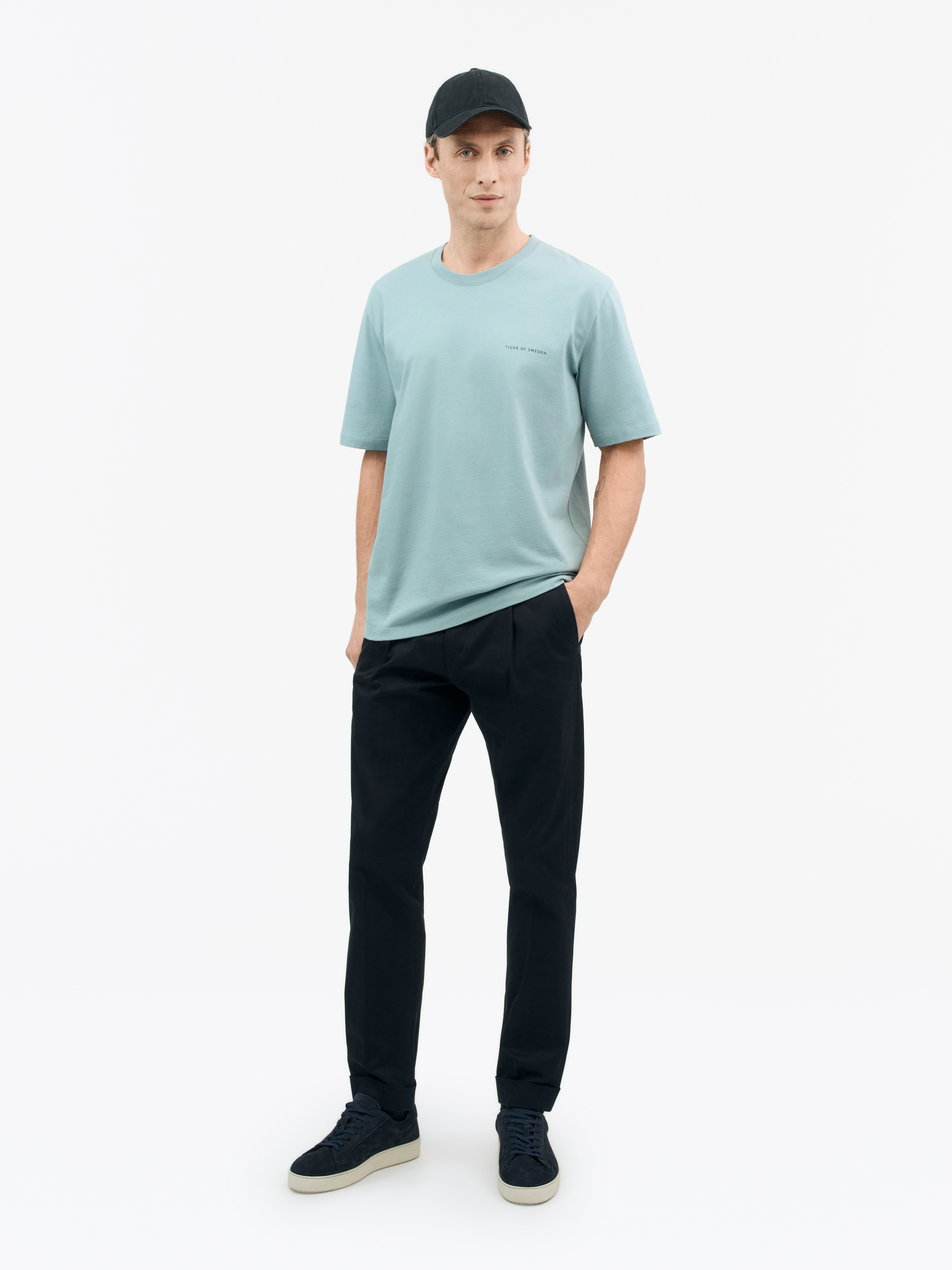Tiger Of Sweden Profi-baumwoll-t-shirt