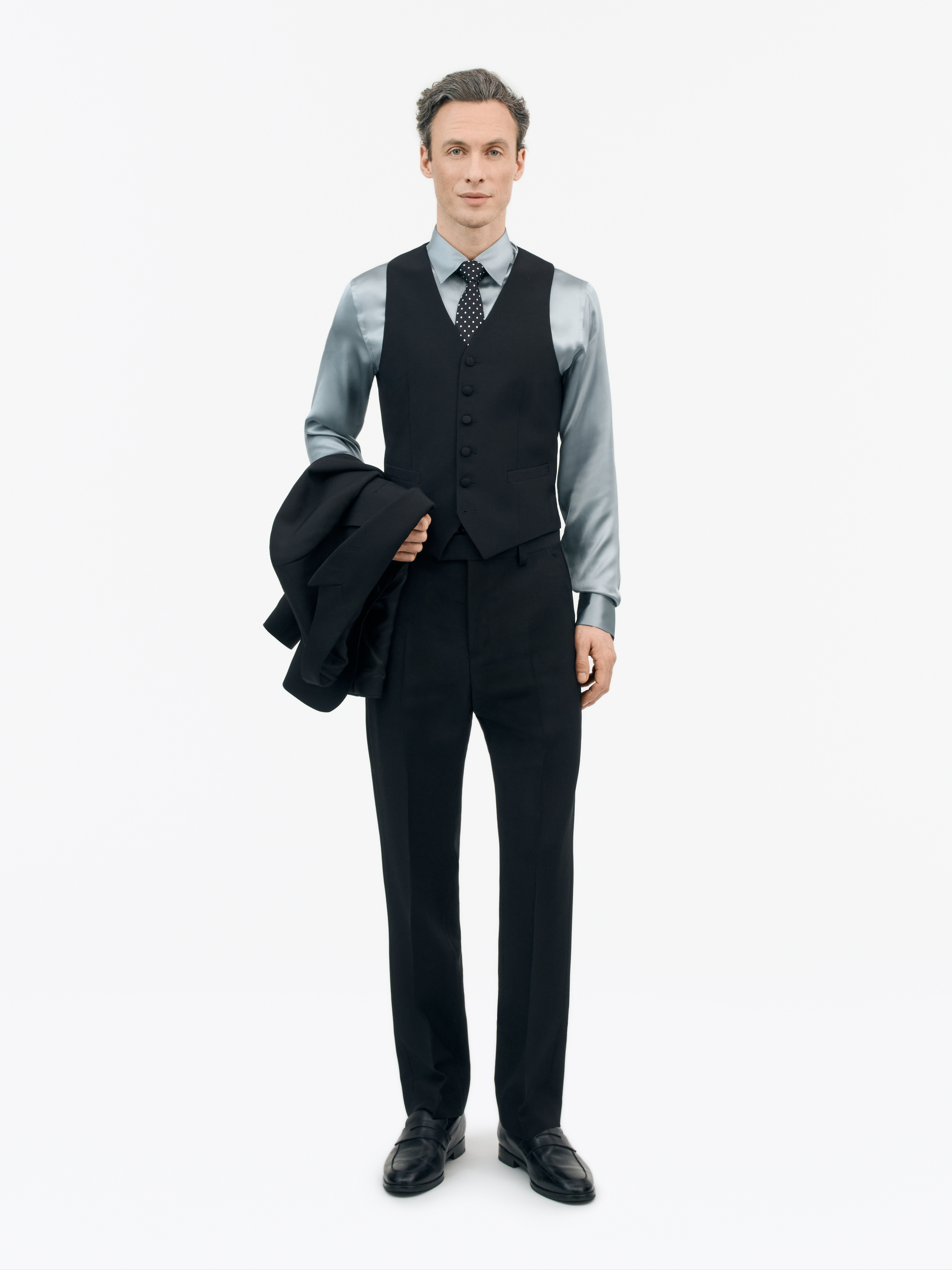 Tiger Of Sweden Wolmer Regular Slim-fit Waistcoat In Black
