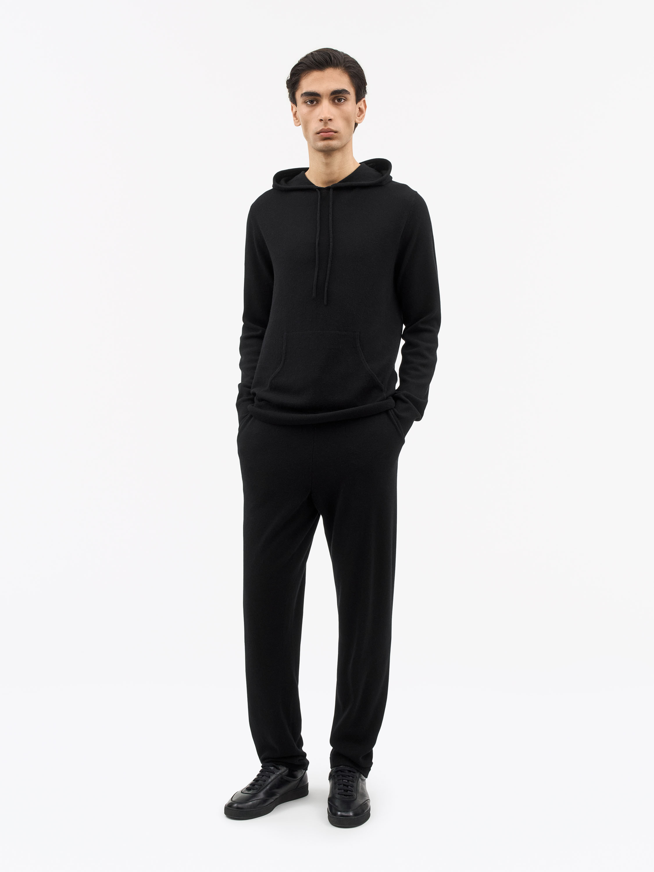 Tiger Of Sweden Javier Merino Cashmere Trousers In Black