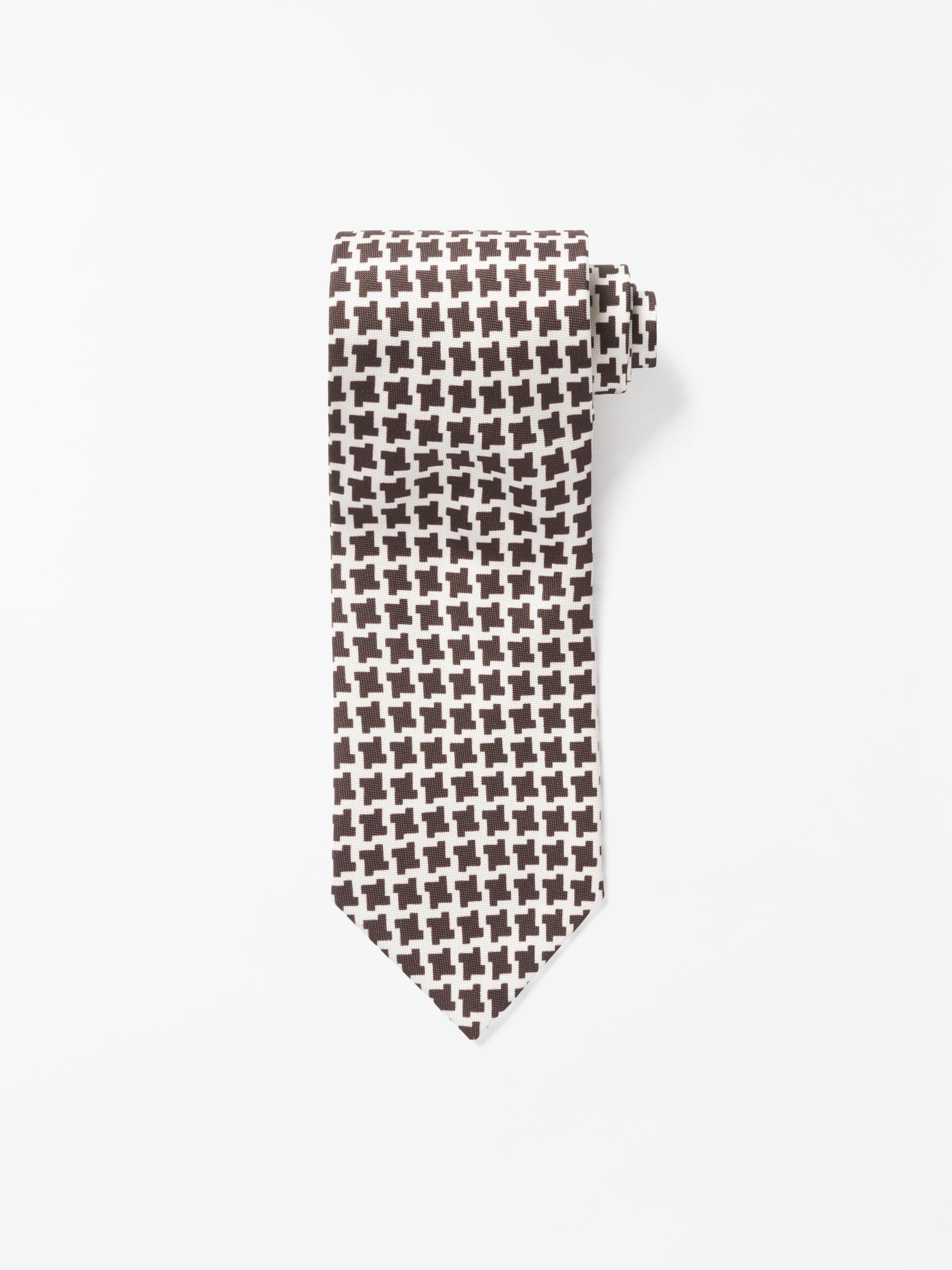 Tiger Of Sweden Haven Necktie In Warm Chokolate