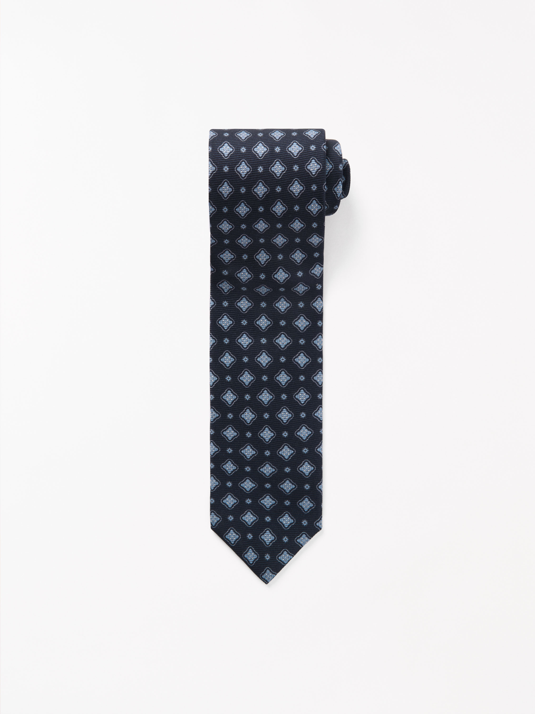 Tiger Of Sweden Septa Silk Tie In Blue