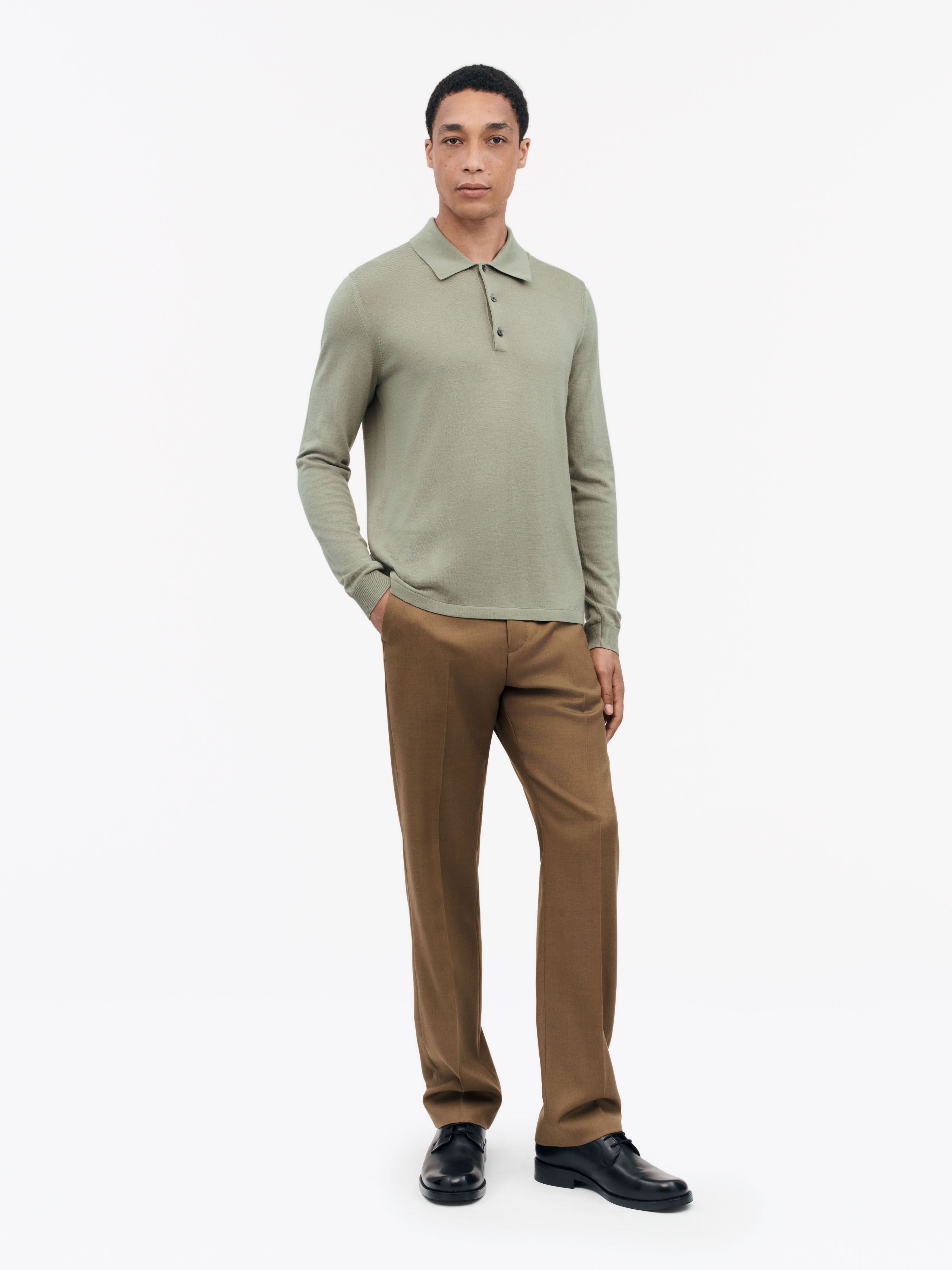 Tiger Of Sweden Eross Responsible Wool Standard Poloshirt