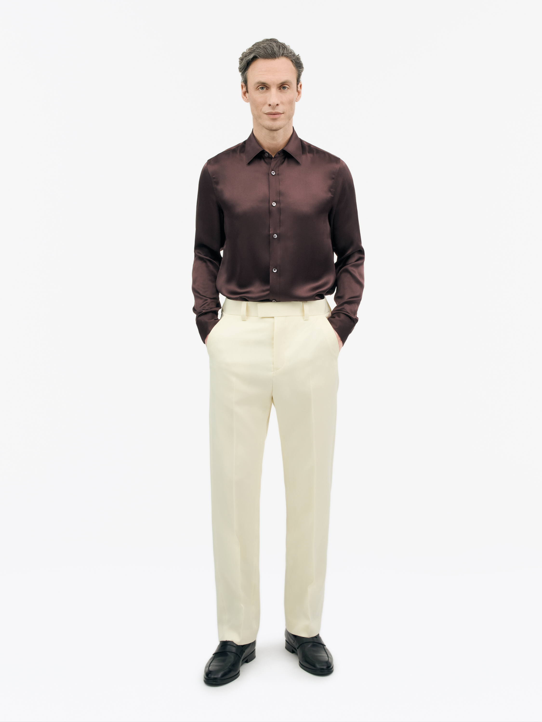 Tiger Of Sweden Lowan Regular-fit Seidenhemd